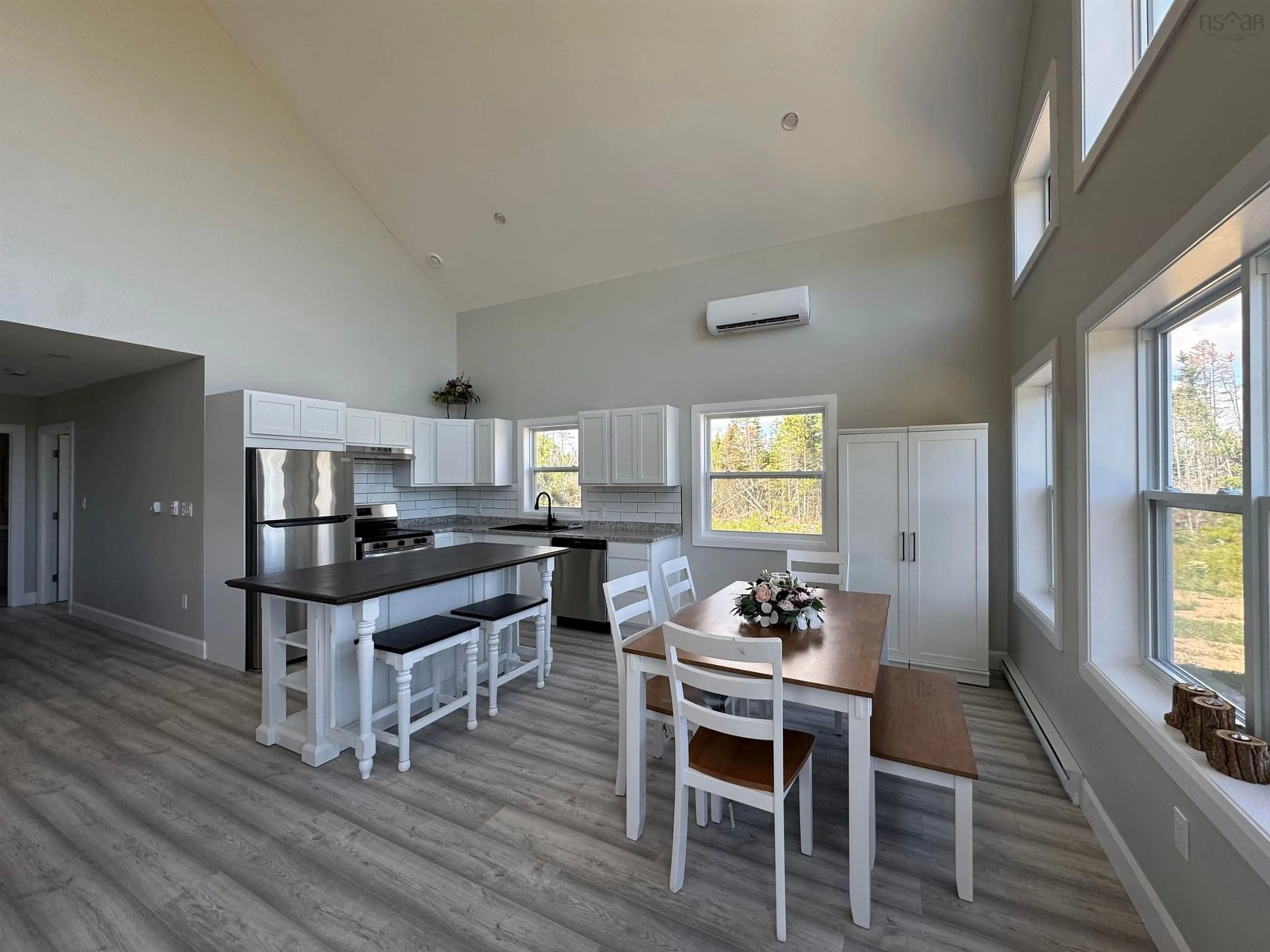 Open concept kitchen, unknown for 36 Brewer Dr, Mira Gut Nova Scotia B1K 2W4