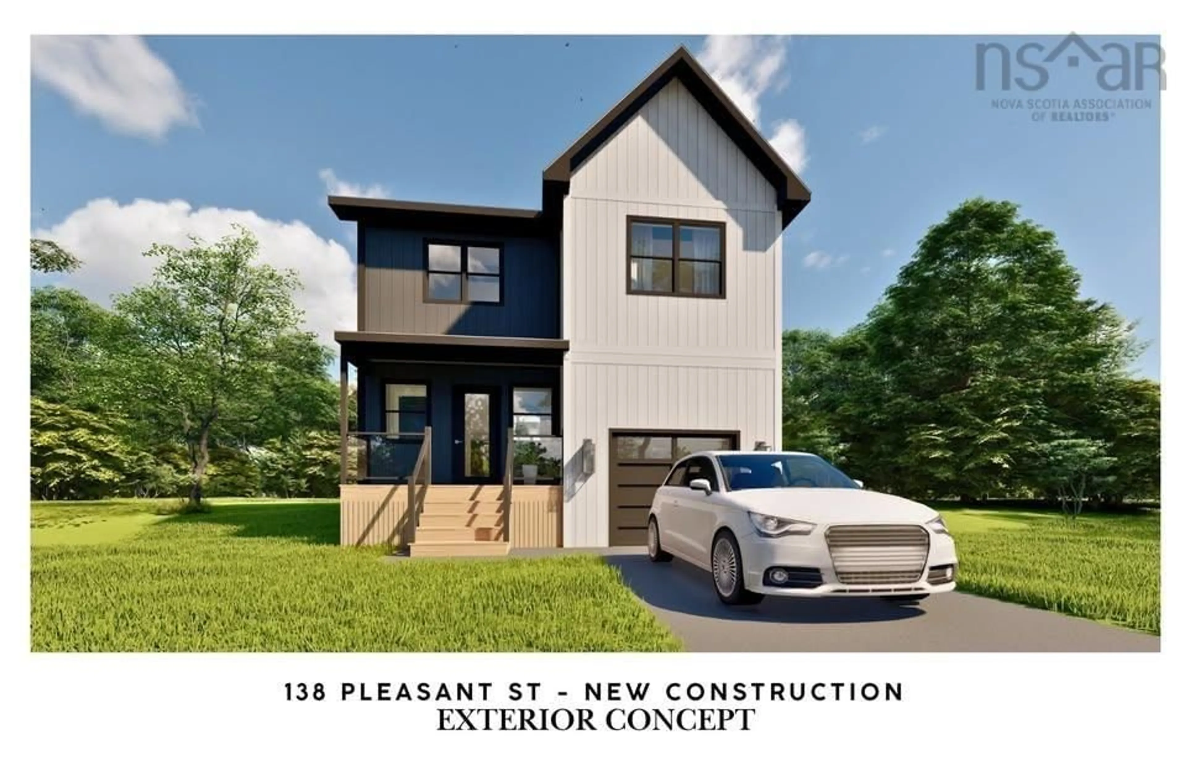 Home with vinyl exterior material, street for 138 Pleasant St, Truro Nova Scotia B2N 3S4