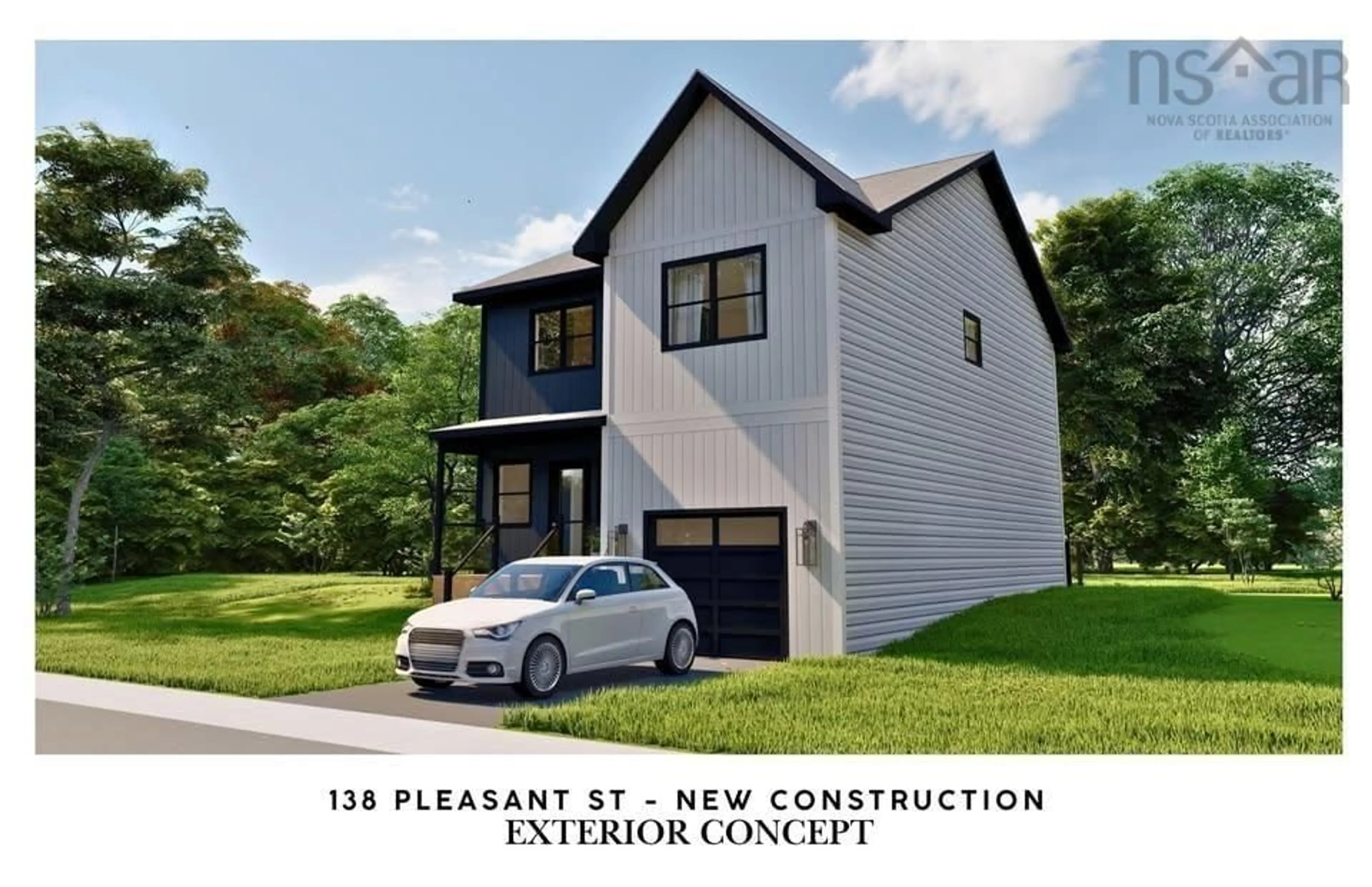 Home with vinyl exterior material, street for 138 Pleasant St, Truro Nova Scotia B2N 3S4