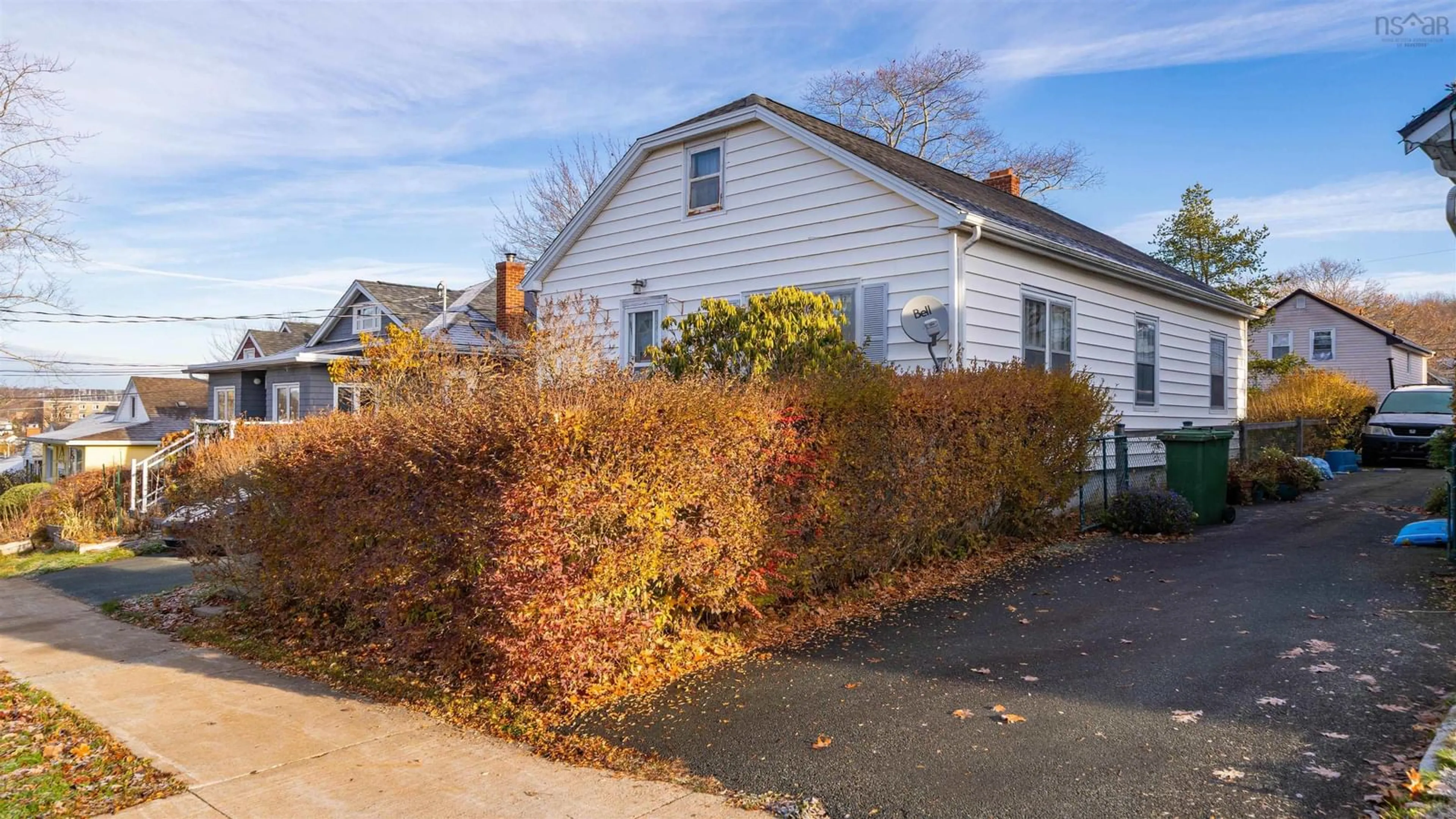 Home with vinyl exterior material, street for 11 Harbour Dr, Dartmouth Nova Scotia B2Y 3N8