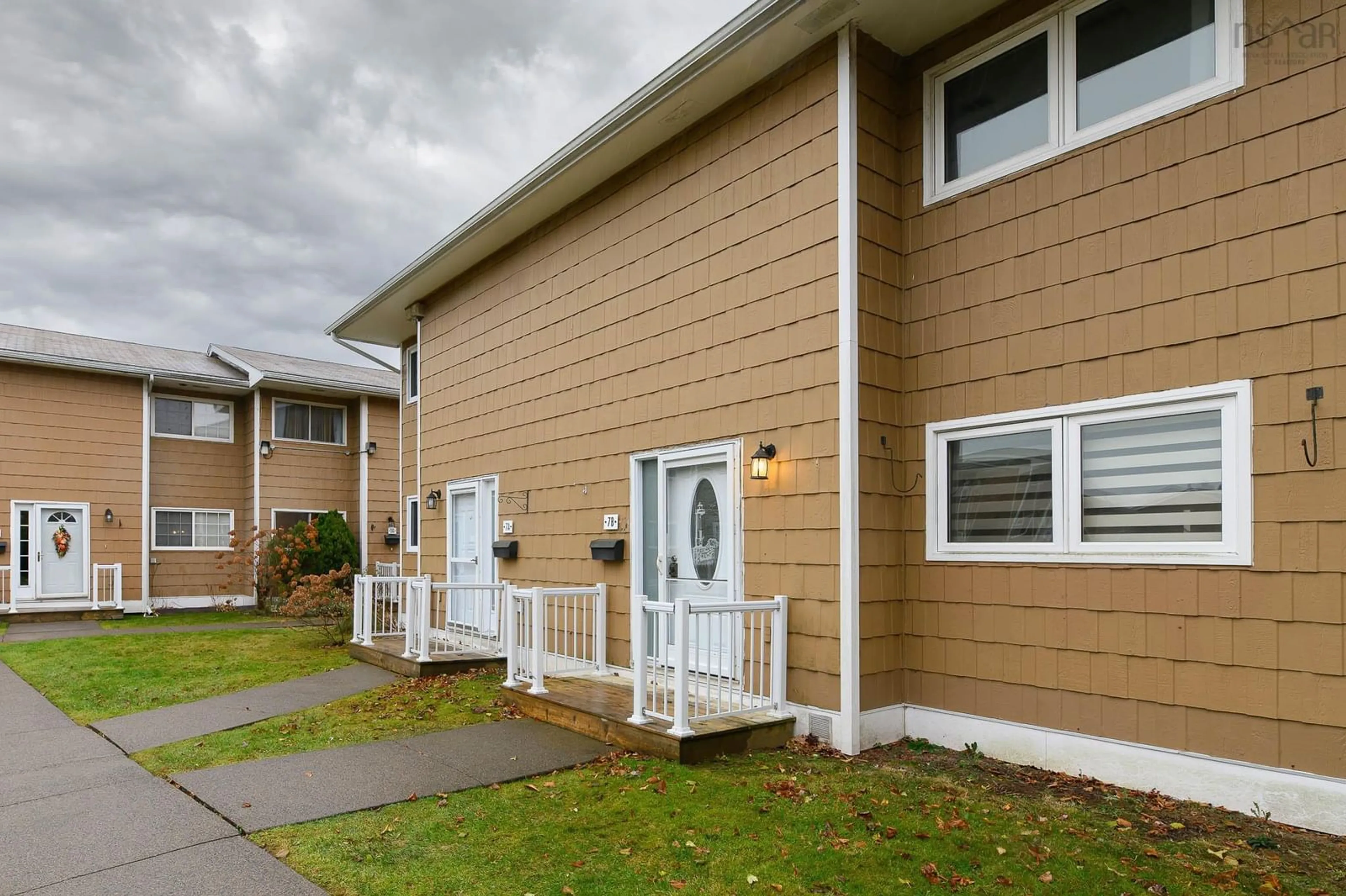 Home with vinyl exterior material, street for 7B Arklow Dr, Dartmouth Nova Scotia B2W 4J6