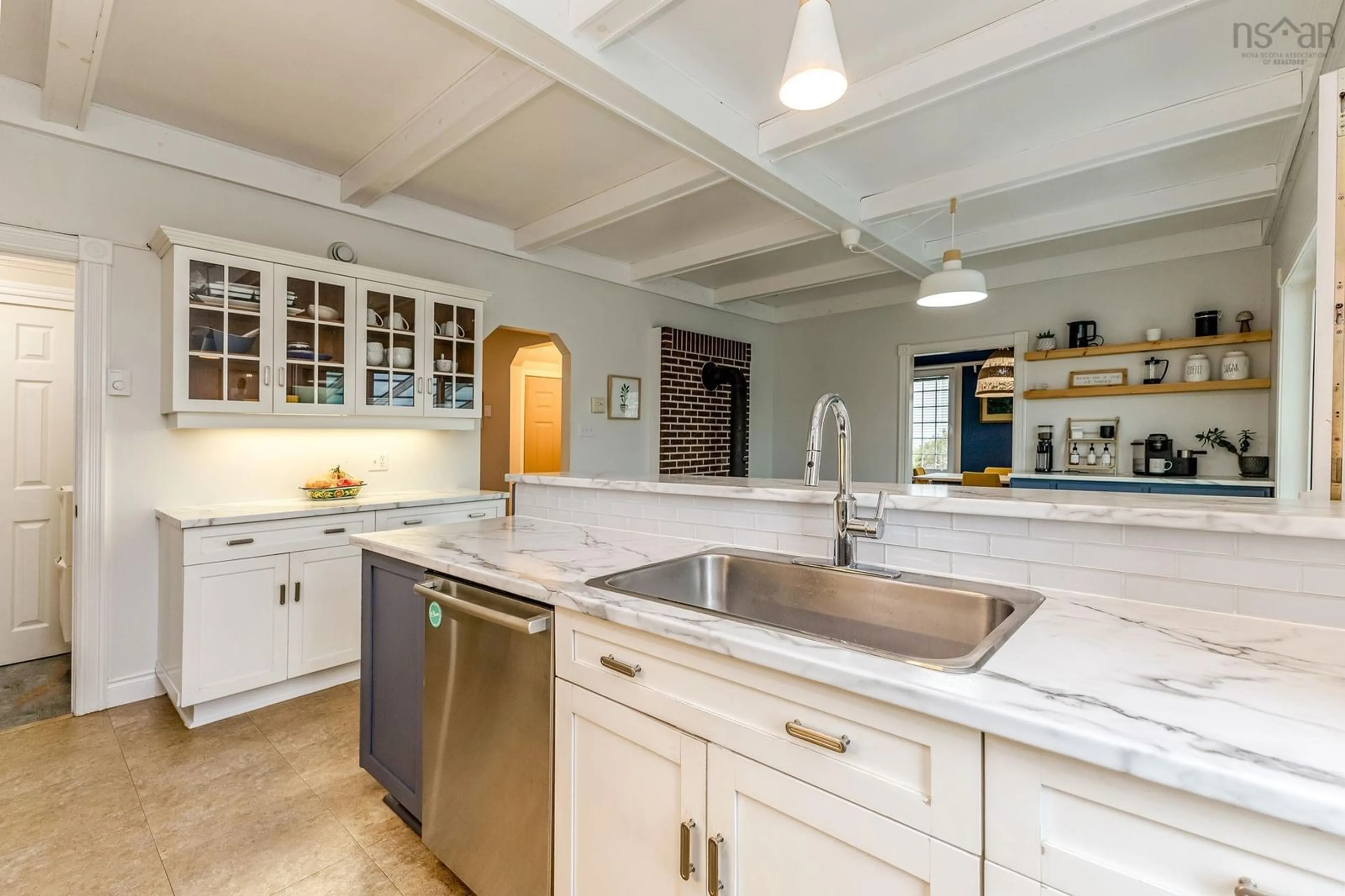 Open concept kitchen, ceramic/tile floor for 5 Mount Cameron Cir, Antigonish Nova Scotia B2G 2V3