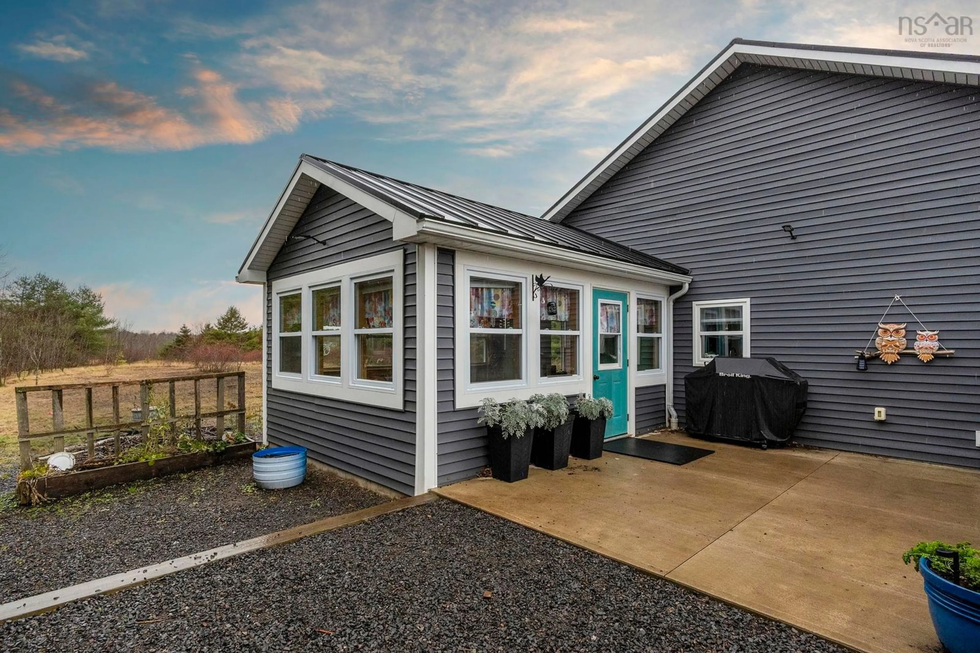 Home with vinyl exterior material, water/lake/river/ocean view for 1079 Cleveland Road, Windermere Nova Scotia B0P 1E0