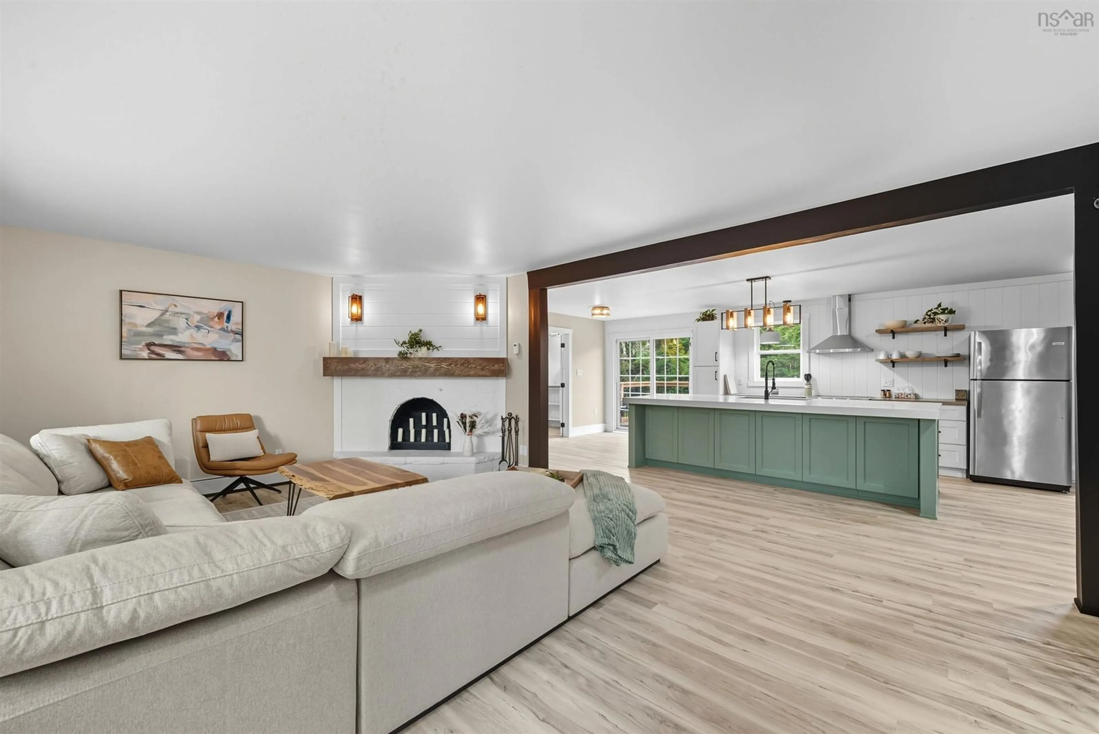 Open concept kitchen, unknown for 463 South Rawdon Rd, Hillsvale Nova Scotia B0N 1Z0