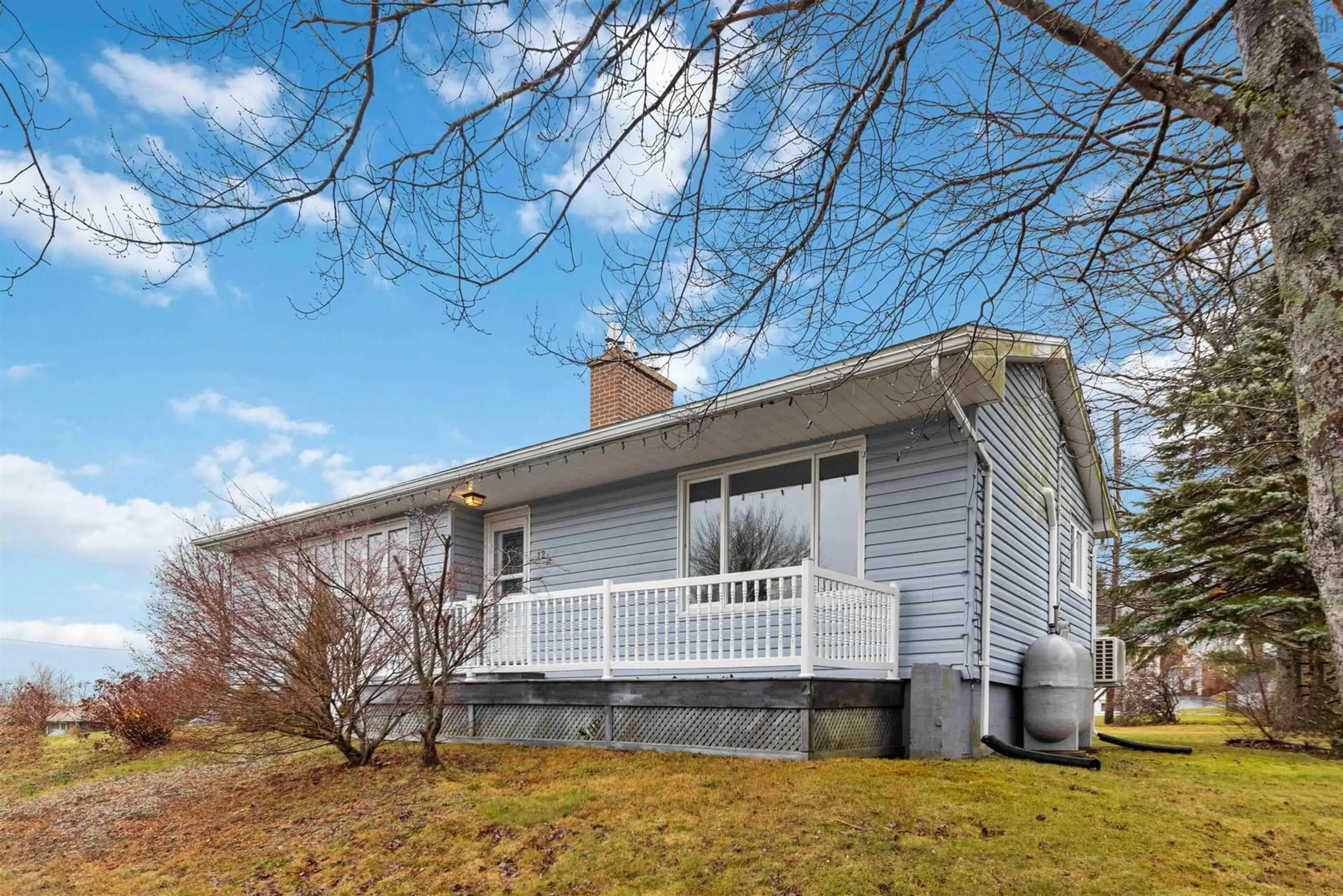 Home with vinyl exterior material, street for 12 Belvedere Dr, Lower Sackville Nova Scotia B4C 2M1