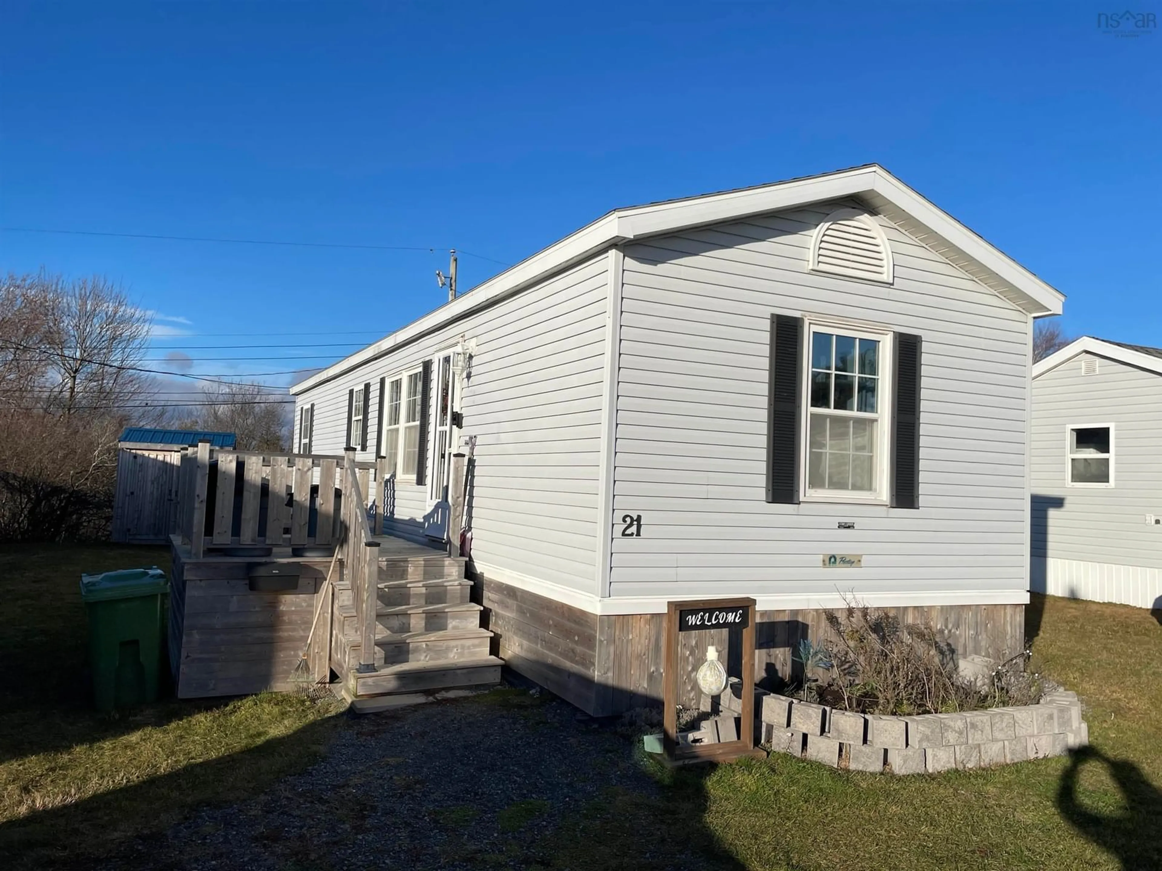 Home with vinyl exterior material, building for 21 Andys Ave, Bible Hill Nova Scotia B2N 2W9