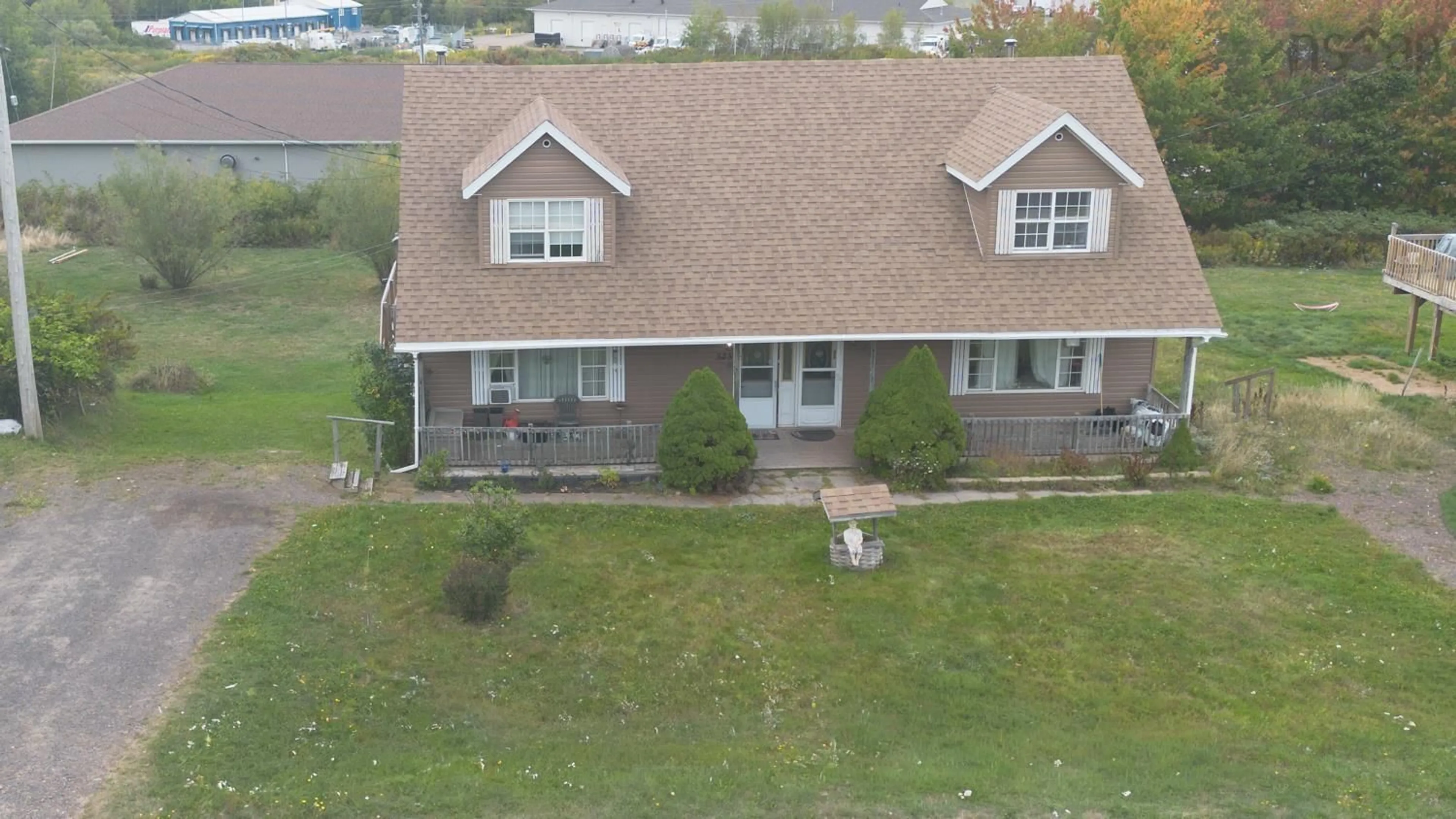 A pic from outside/outdoor area/front of a property/back of a property/a pic from drone, unknown for 523/525 Truro Heights Rd, Truro Heights Nova Scotia B6L 1Y2