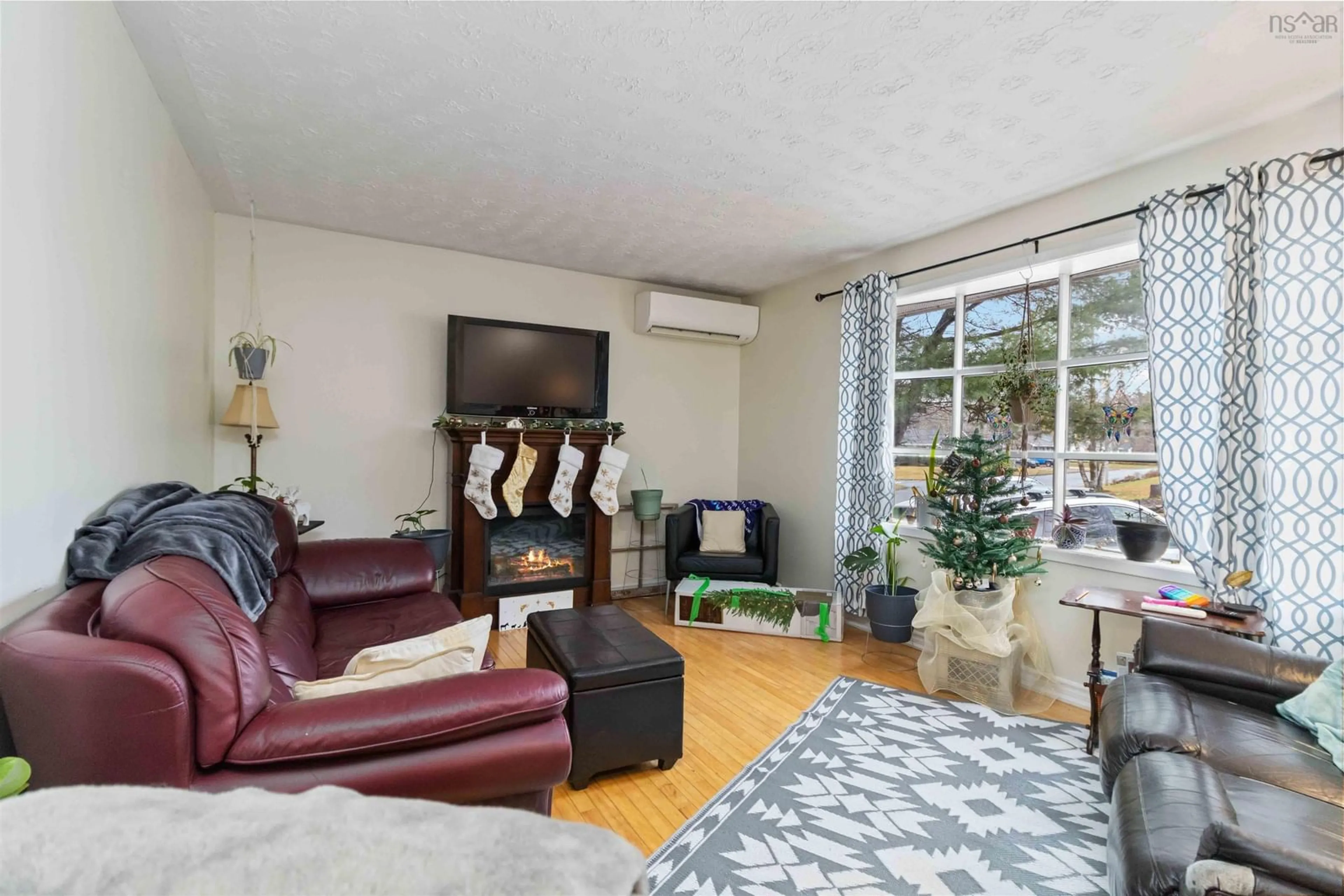 Living room with furniture, unknown for 14 Dublin Ave, Bridgewater Nova Scotia B4V 1Z5