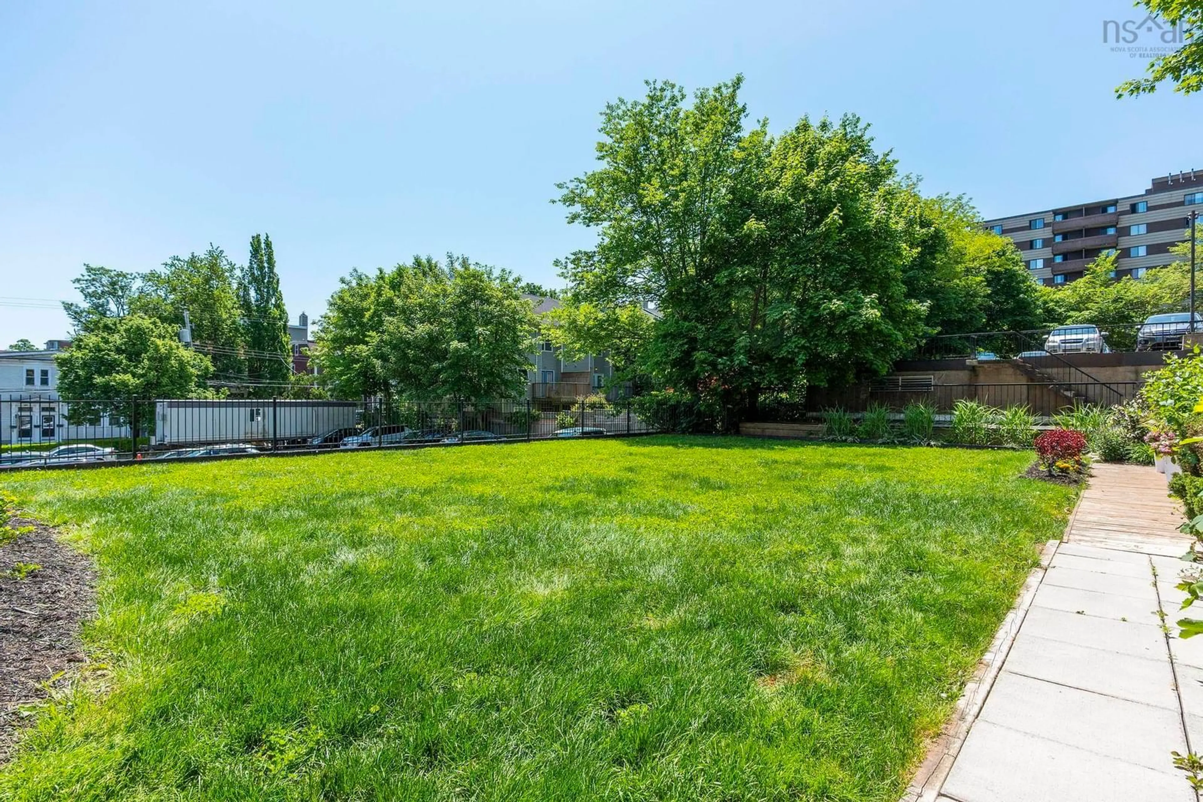 A pic from outside/outdoor area/front of a property/back of a property/a pic from drone, water/lake/river/ocean view for 5234 Morris St #207, Halifax Nova Scotia B3J 0A3