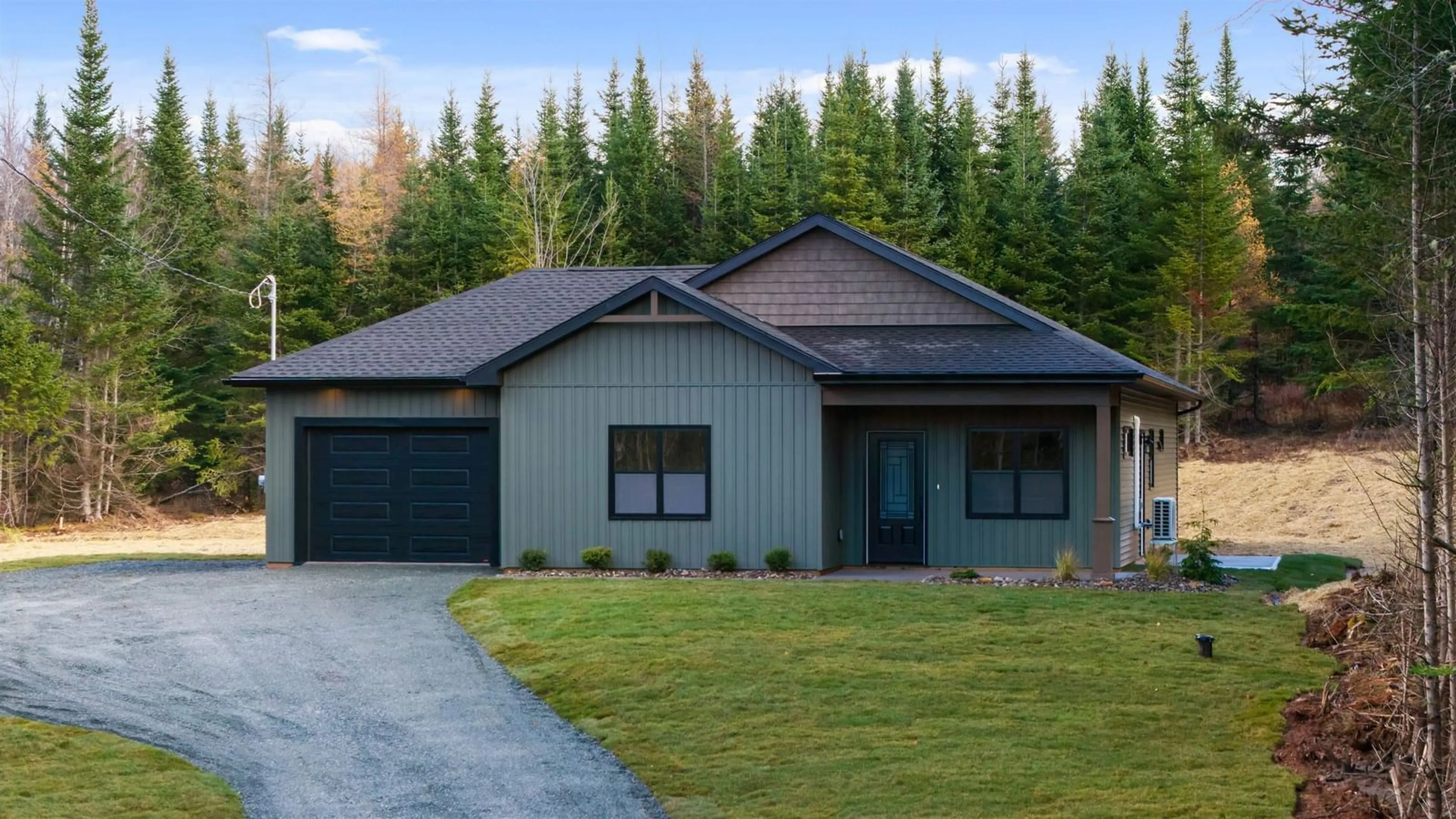 Home with vinyl exterior material, street for 680 Kennedy Ridge, Hilden Nova Scotia B0N 1C0