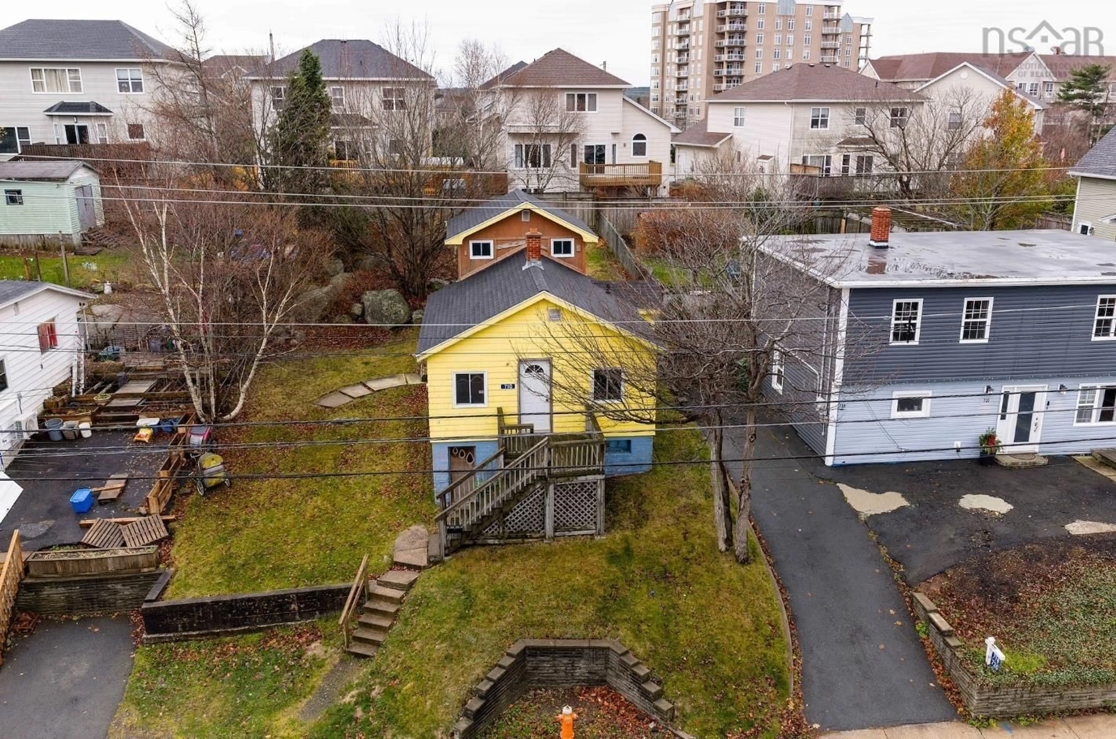 A pic from outside/outdoor area/front of a property/back of a property/a pic from drone, unknown for 710 St Margarets Bay Rd, Halifax Nova Scotia B3N 1K7
