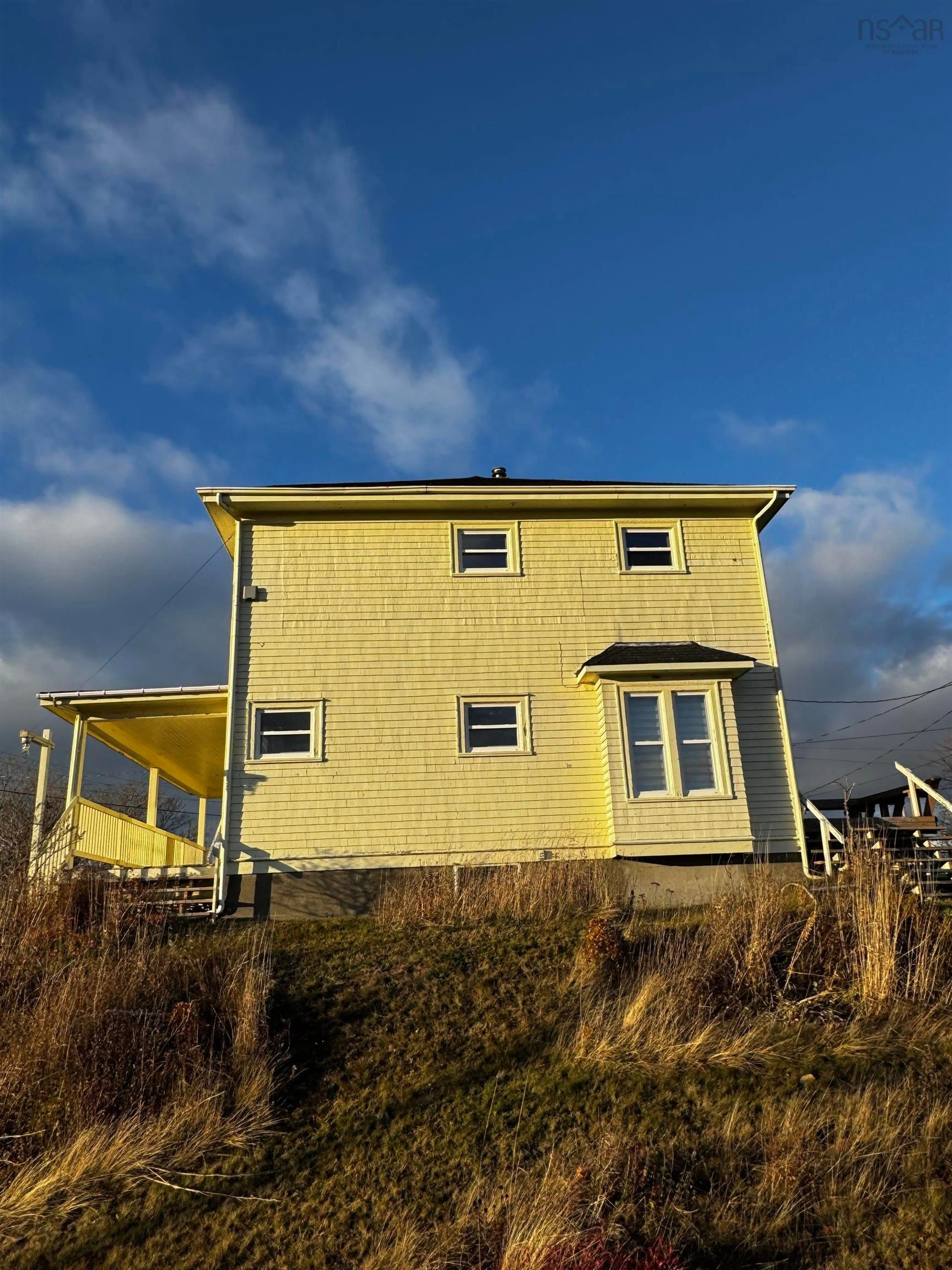 A pic from outside/outdoor area/front of a property/back of a property/a pic from drone, building for 53 Carleton Terr, Canso Nova Scotia B0H 1H0