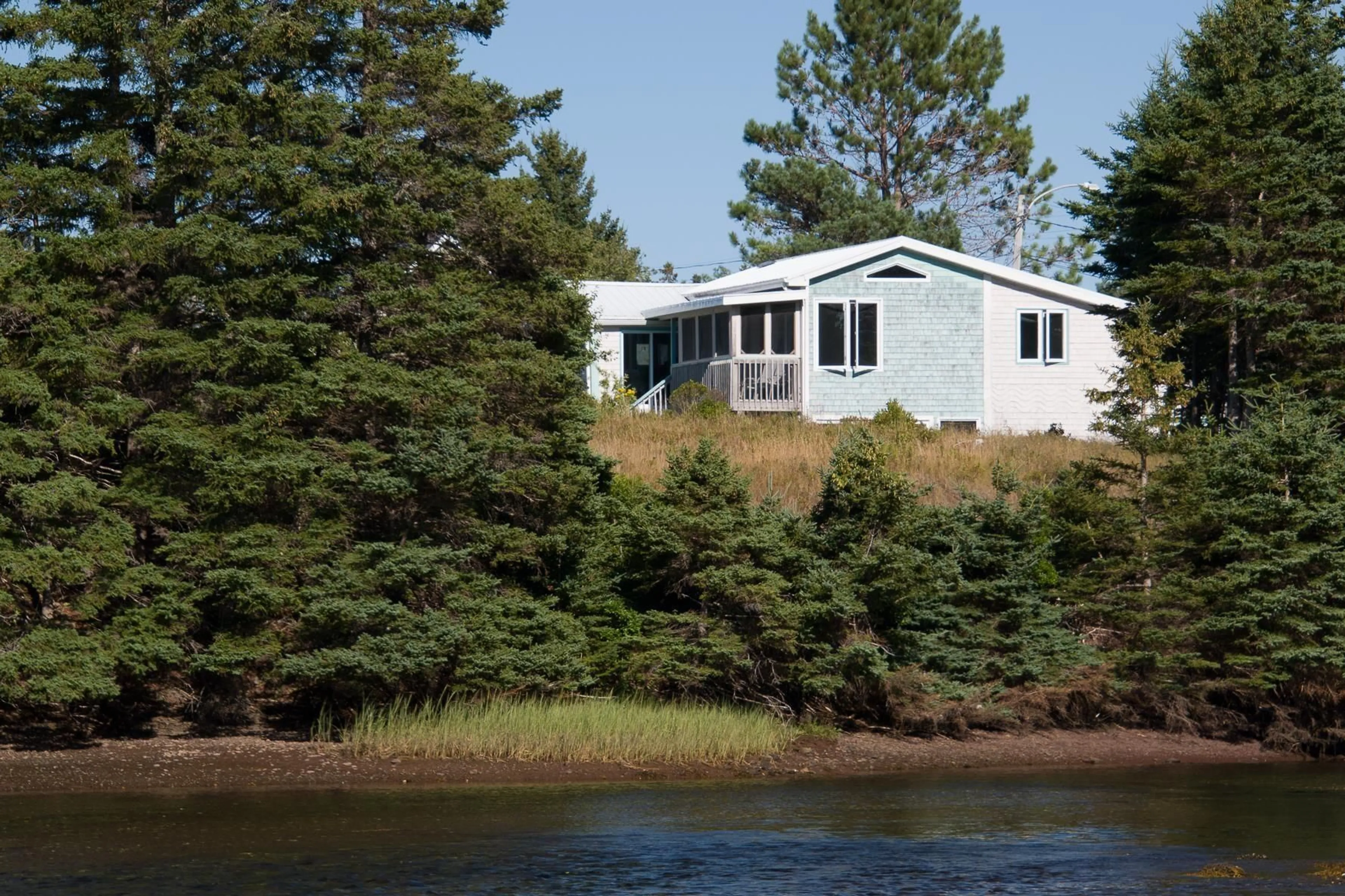 Home with vinyl exterior material, water/lake/river/ocean view for 3067 320 Hwy, D'Escousse Nova Scotia B0E 1K0