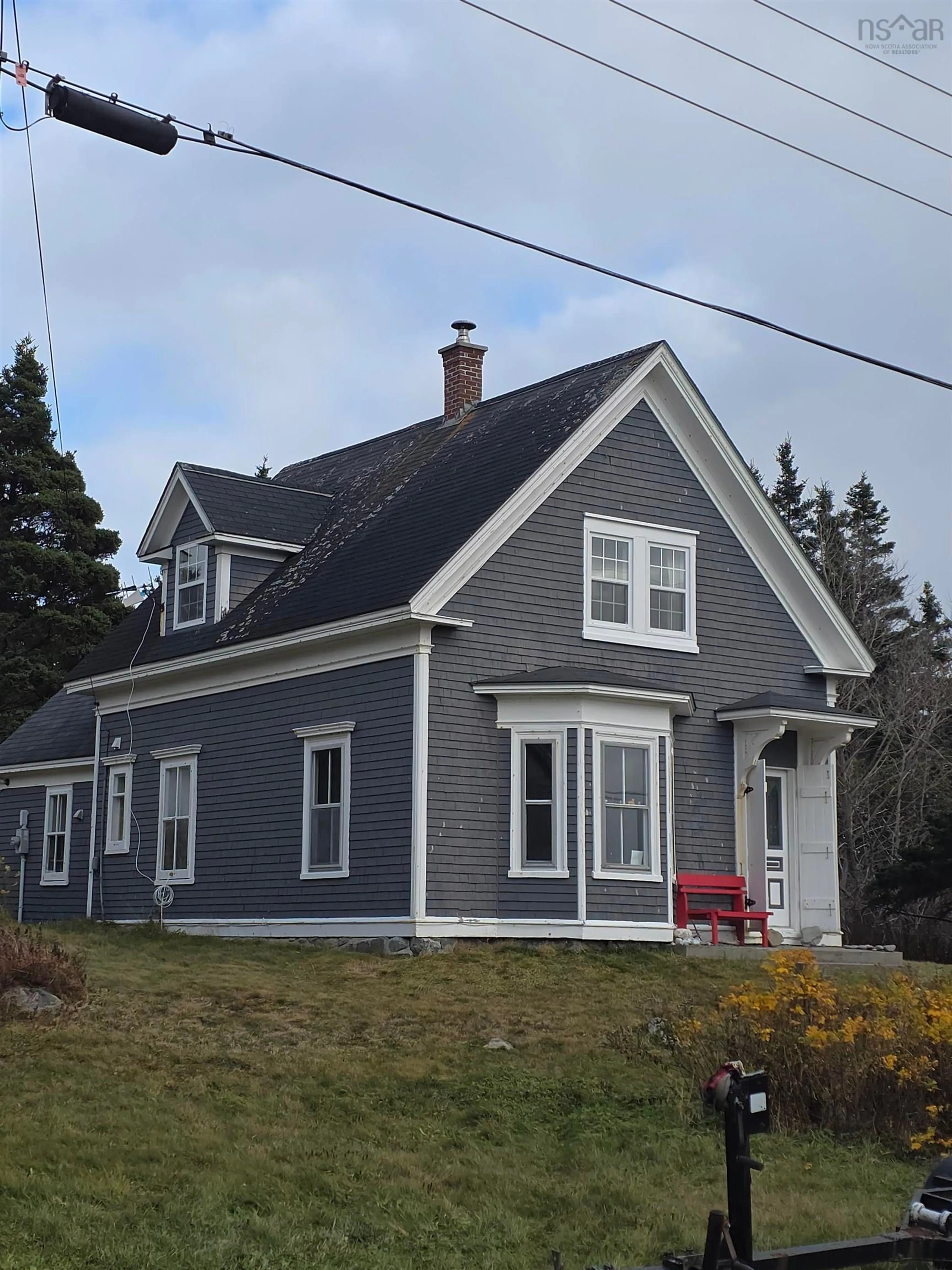 Home with vinyl exterior material, street for 257 East Side Ragged Island Rd, East Ragged Island Nova Scotia B0T 1V0