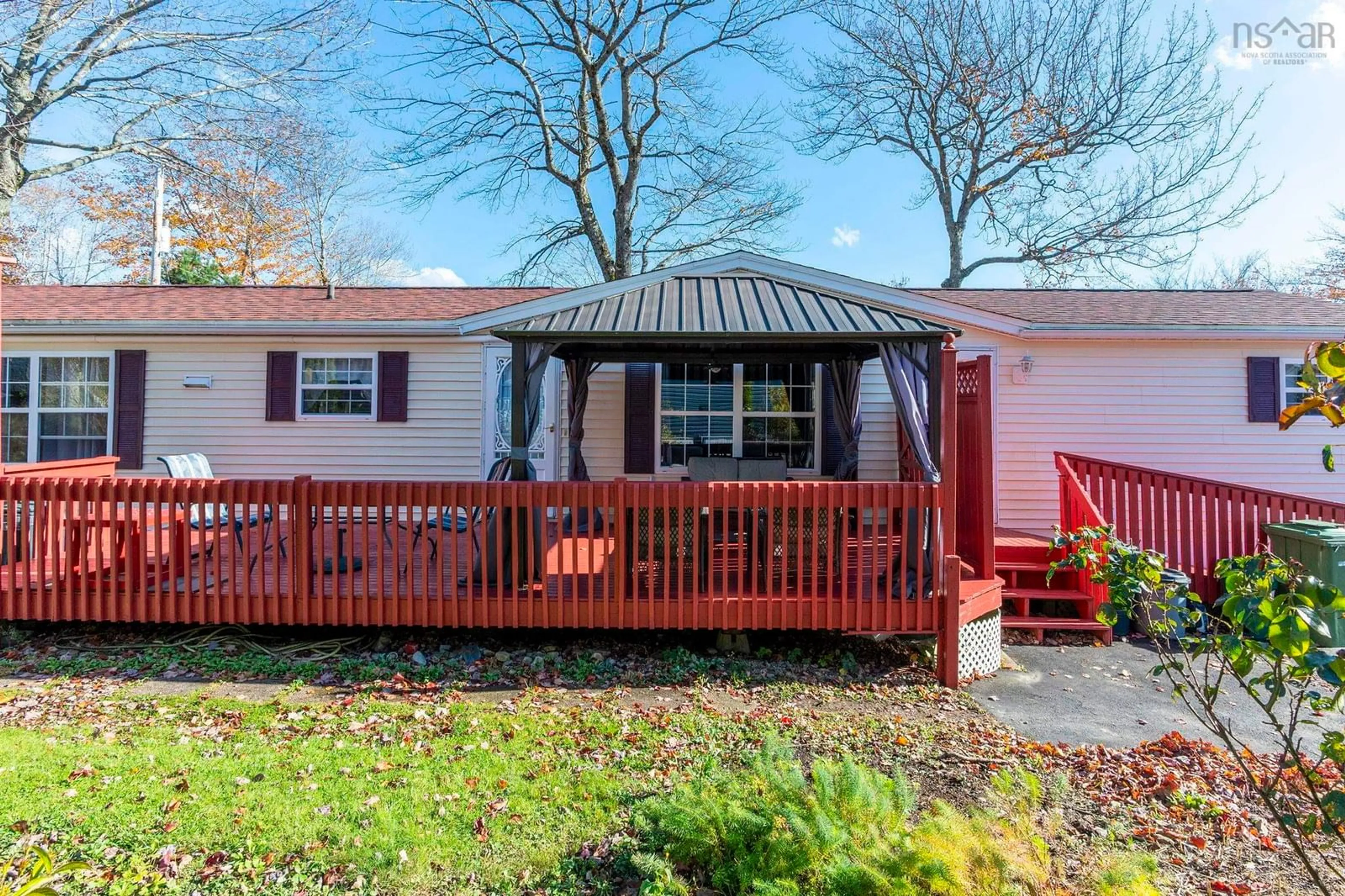 Home with vinyl exterior material, street for 12 Eighth St, Lucasville Nova Scotia B4B 1R4