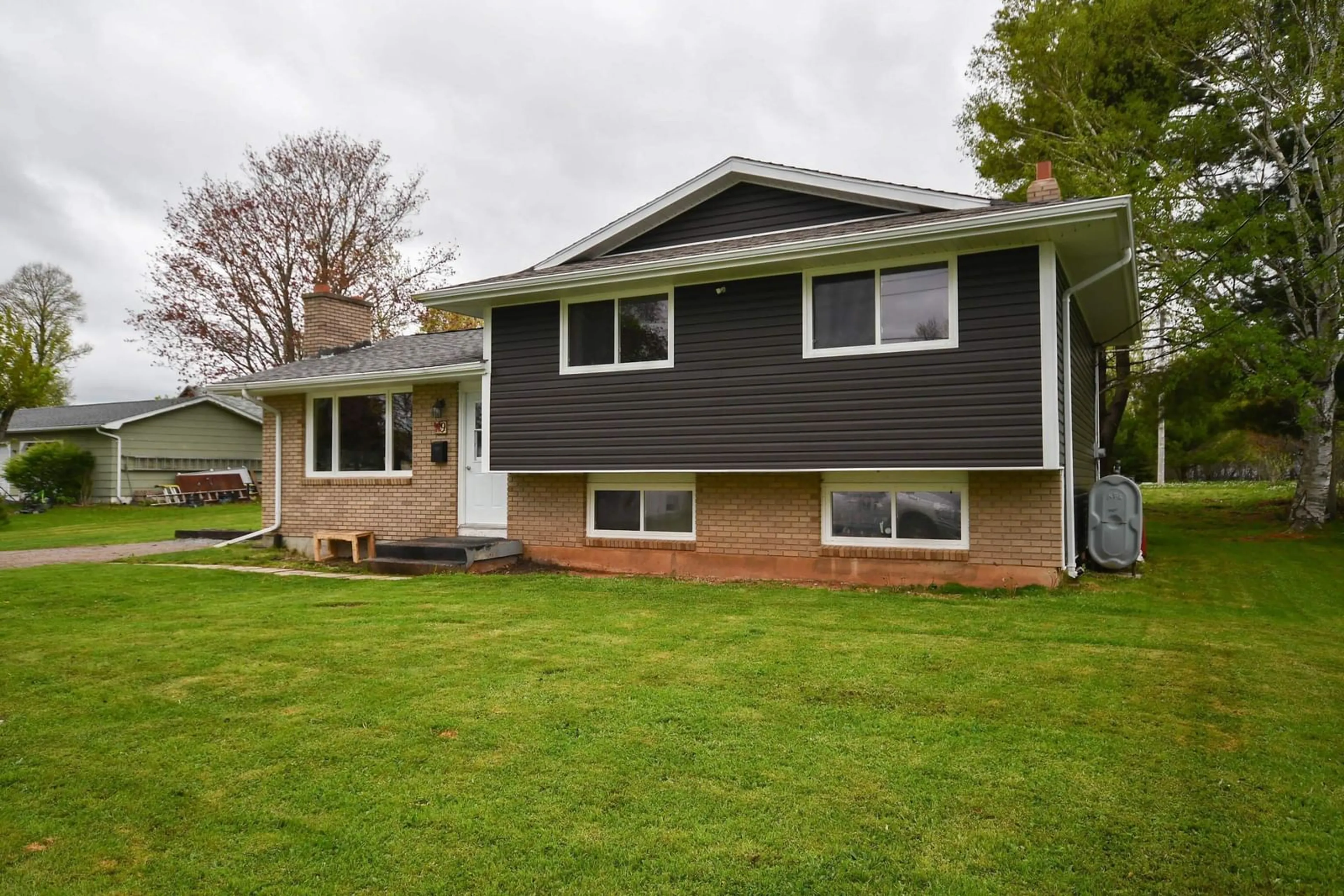 Home with vinyl exterior material, street for 9 Windale Dr, Bible Hill Nova Scotia B2N 2X4