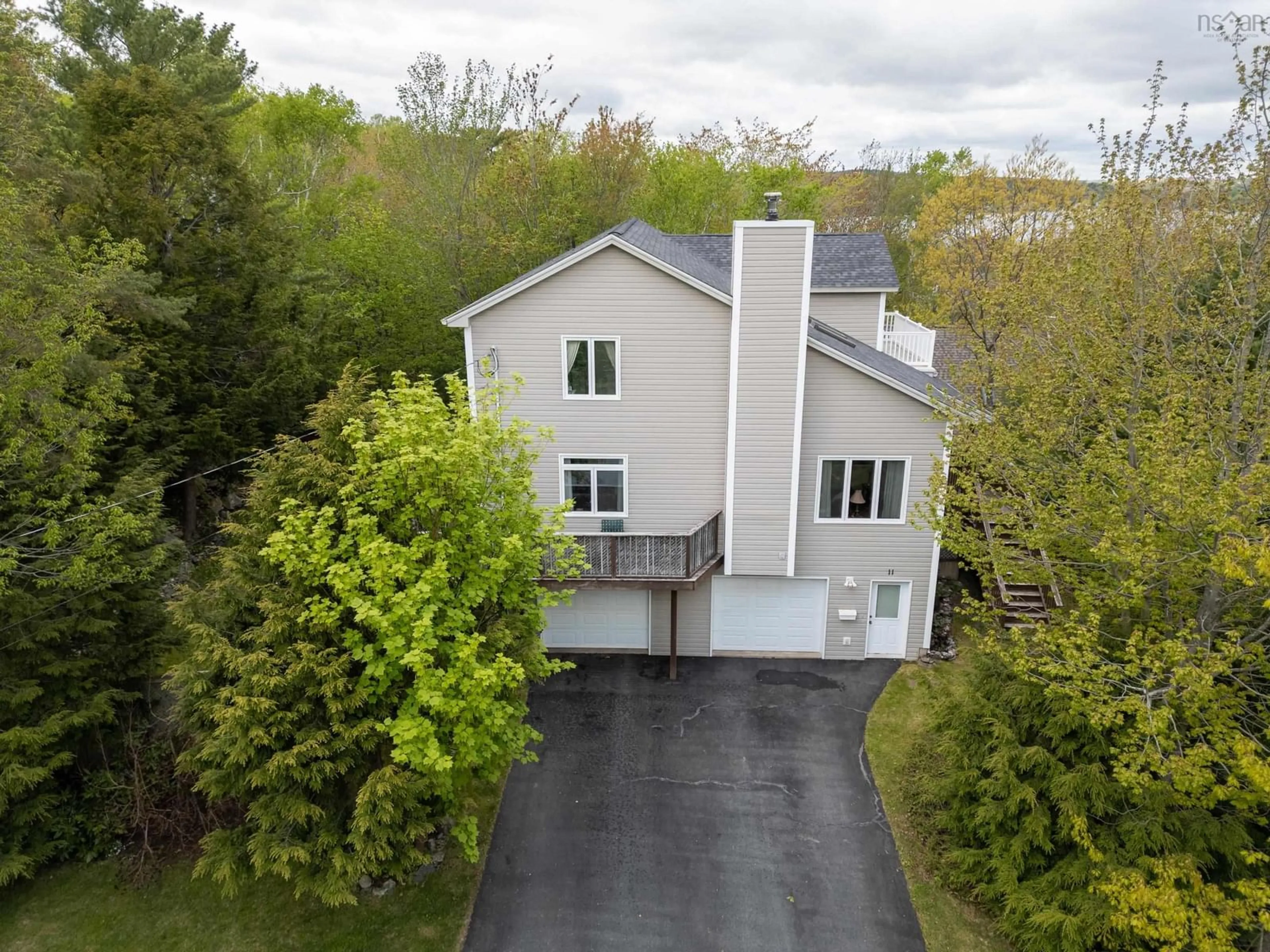 A pic from outside/outdoor area/front of a property/back of a property/a pic from drone, street for 11 Millview Ave, Bedford Nova Scotia B4A 1G8