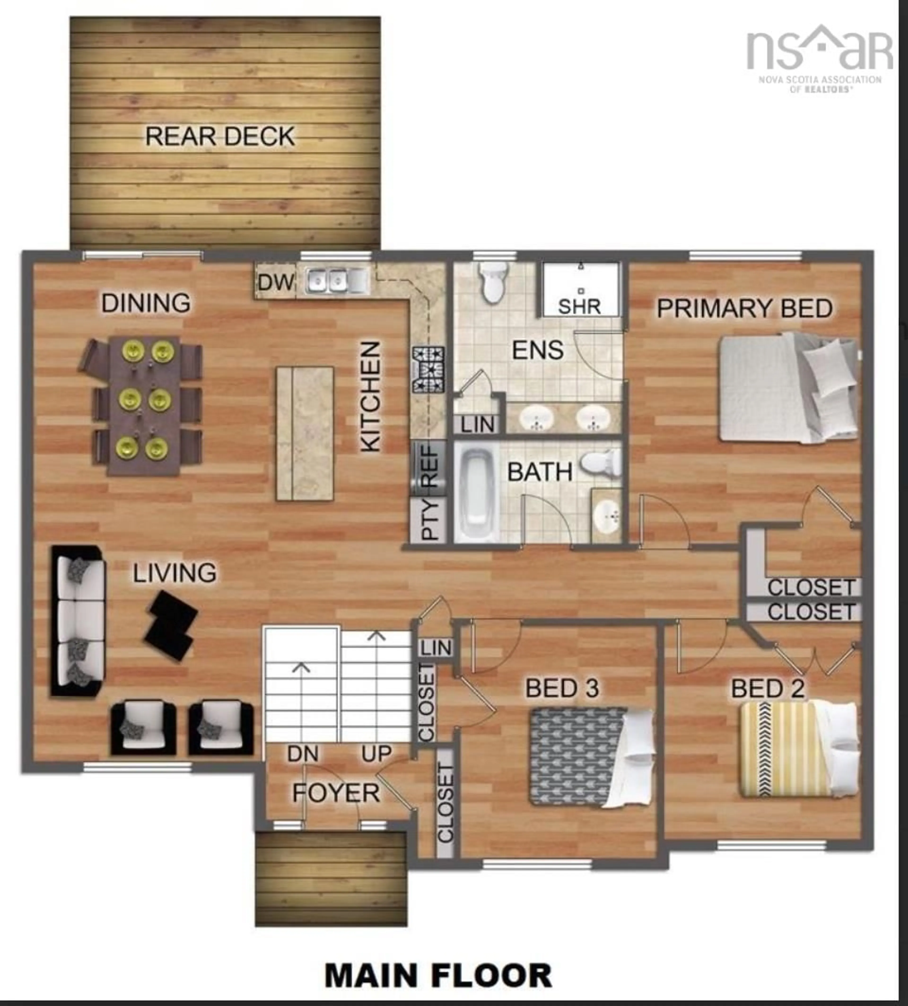 Floor plan for 305 Everwood Ave, Hammonds Plains Nova Scotia B3Z 0J6
