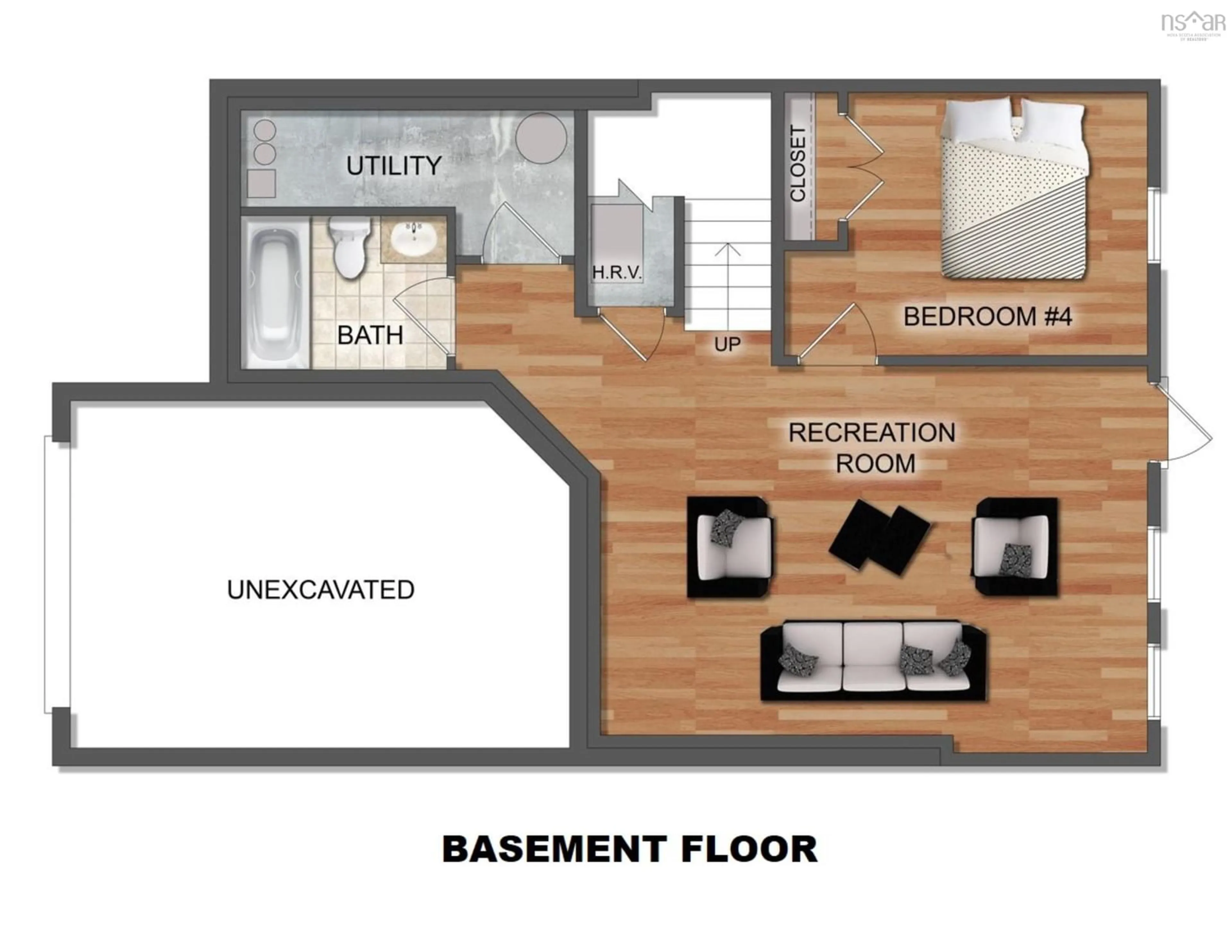 Floor plan for 432-A Everwood Ave, Hammonds Plains Nova Scotia B3J 0Z6