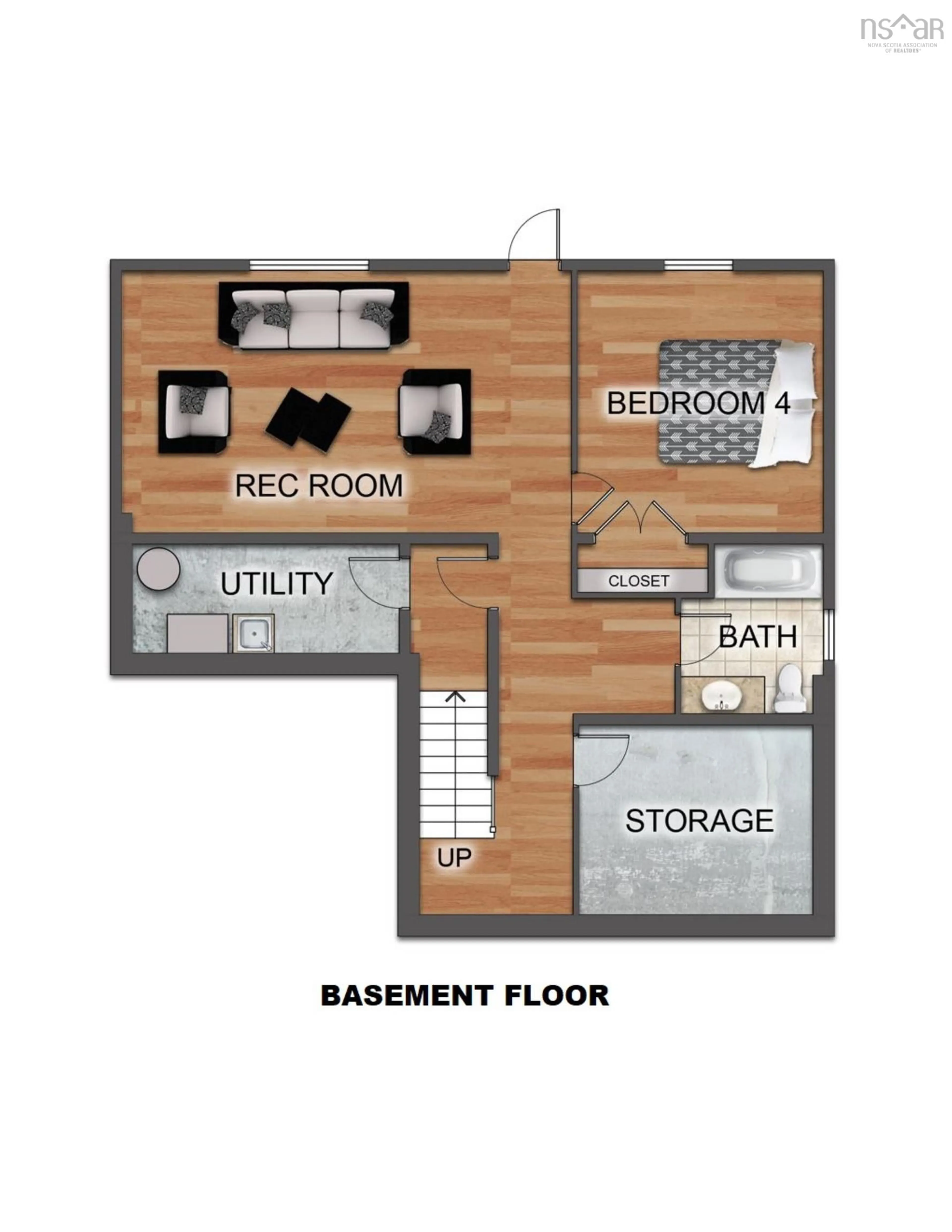 Floor plan for 433 Everwood Ave, Hammonds Plains Nova Scotia B3Z 0J6