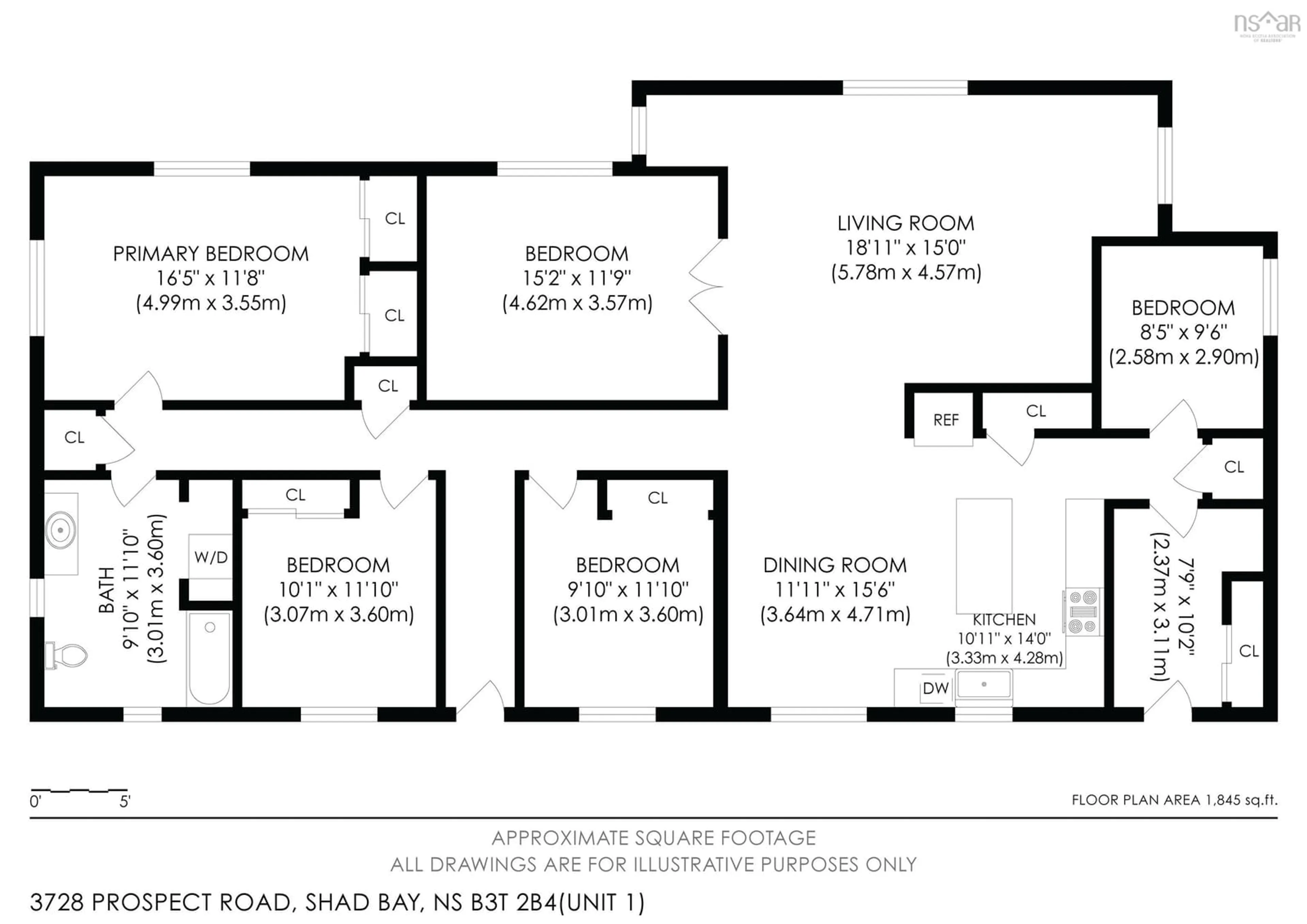 Floor plan for 3728 Prospect Rd, Shad Bay Nova Scotia B3T 2B4