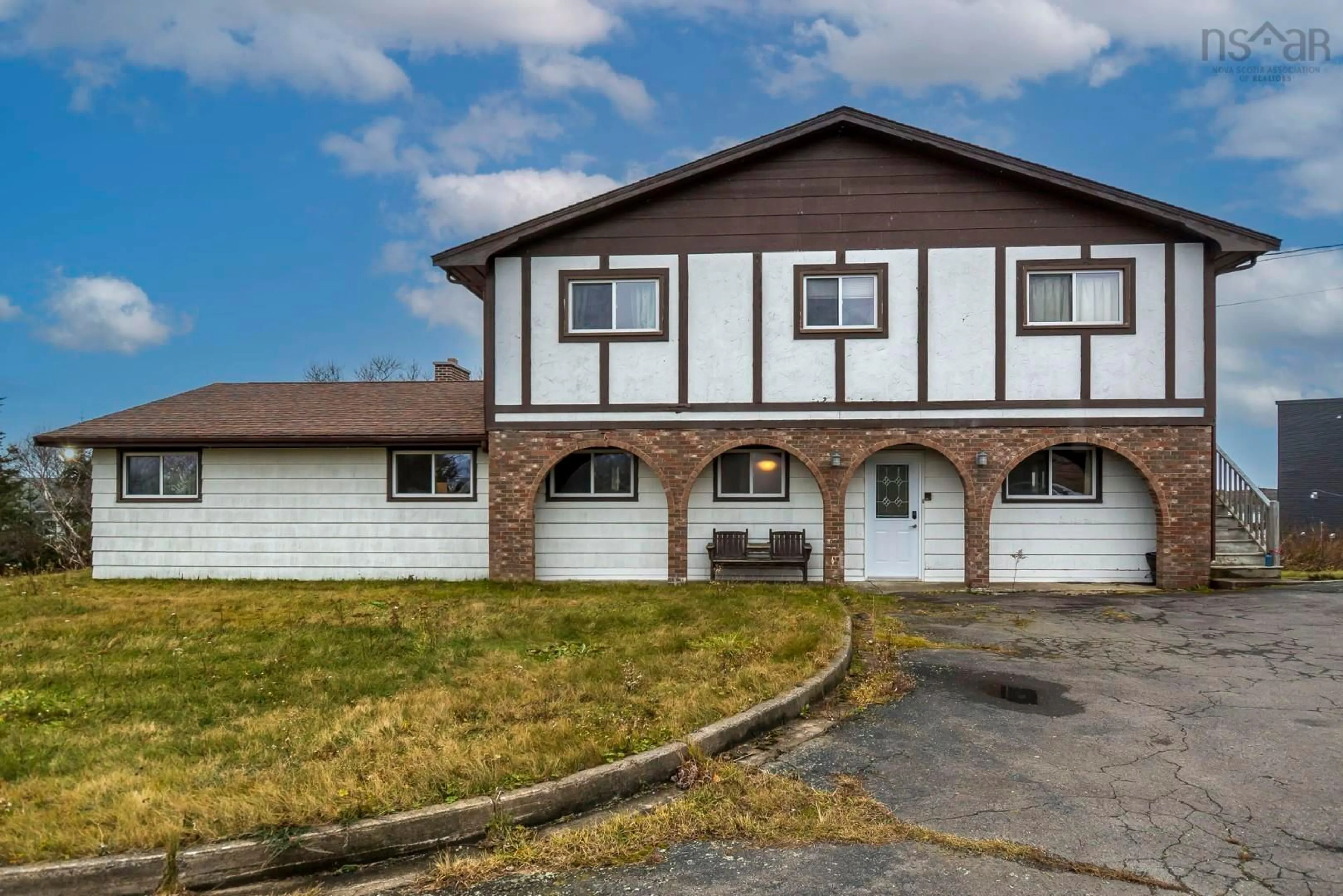 Home with vinyl exterior material, building for 45 Littles Rd, Terence Bay Nova Scotia B3T 1Y7