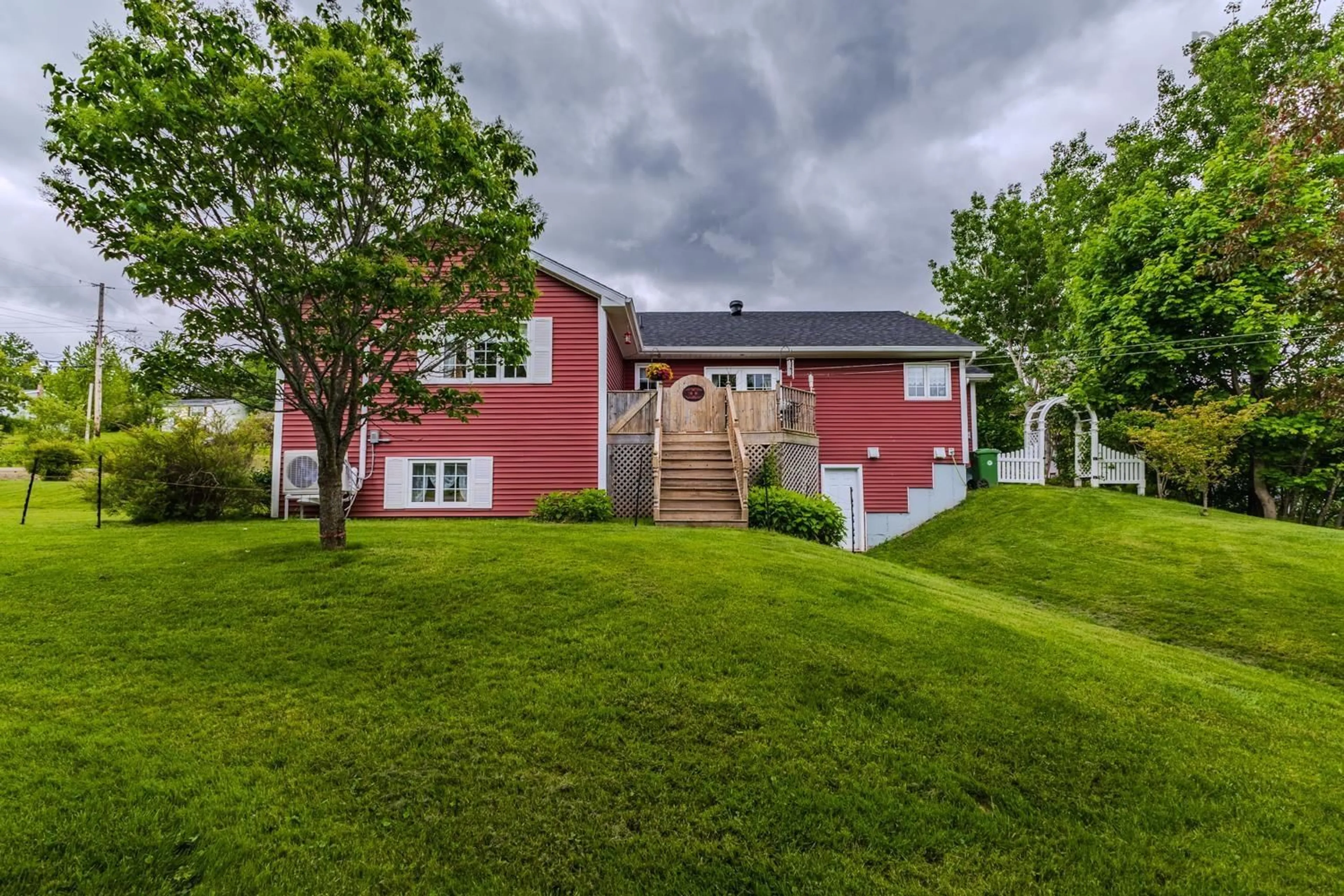 A pic from outside/outdoor area/front of a property/back of a property/a pic from drone, unknown for 157 Parkwood South, Truro Heights Nova Scotia B6L 1M1