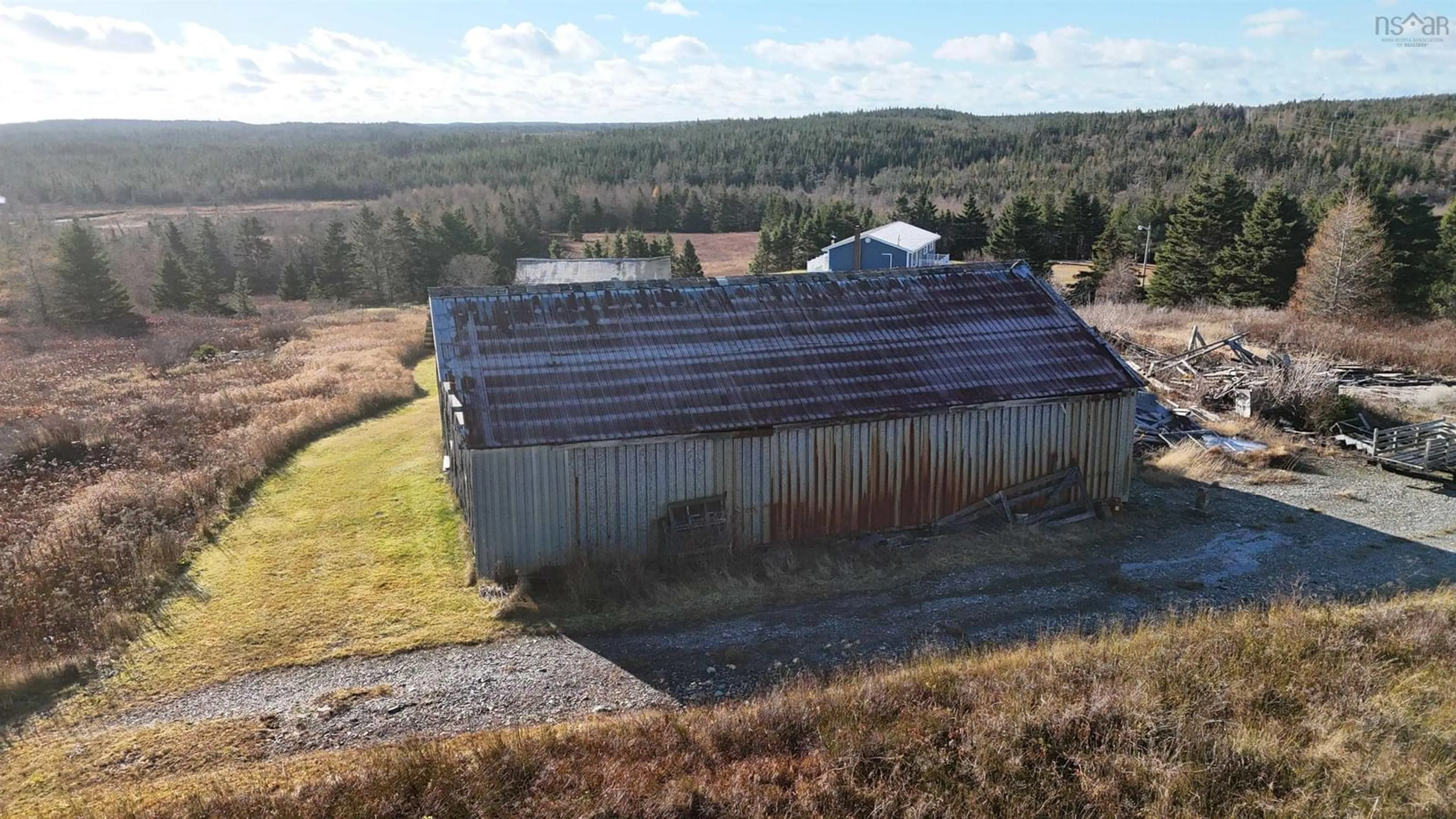 Shed for 6632 St Peters Fourchu Rd, Framboise Intervale Nova Scotia B2J 1E5