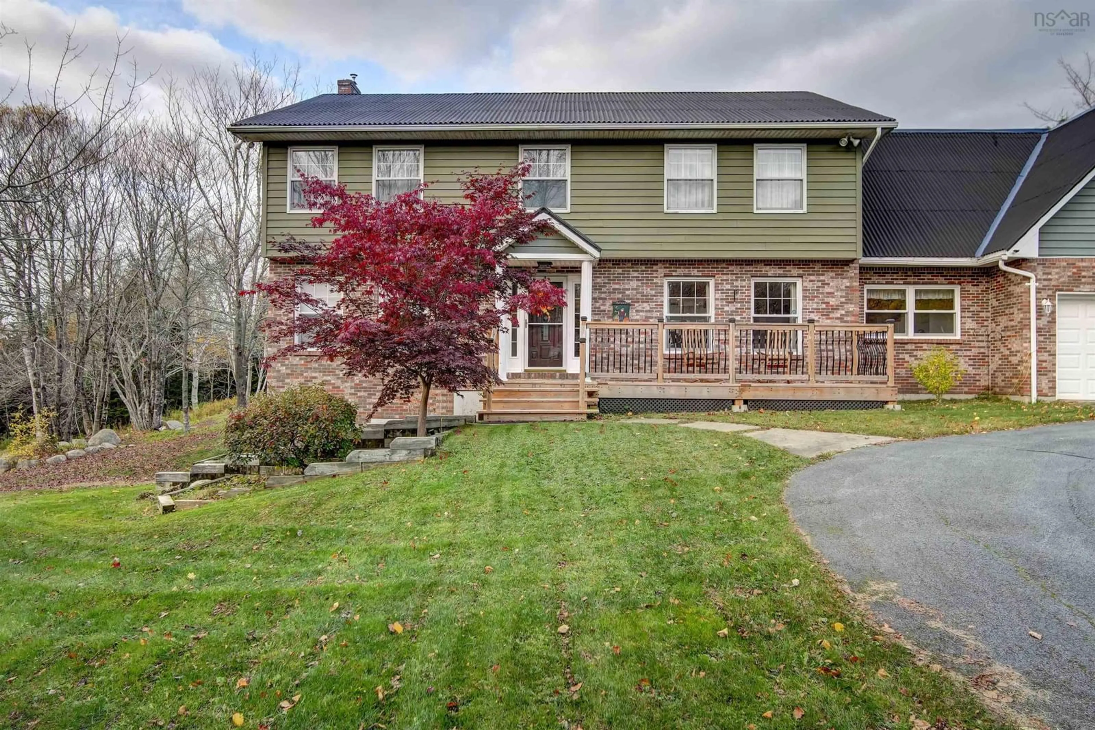 Home with vinyl exterior material, street for 18 Mahar Dr, Shad Bay Nova Scotia B3T 2B6