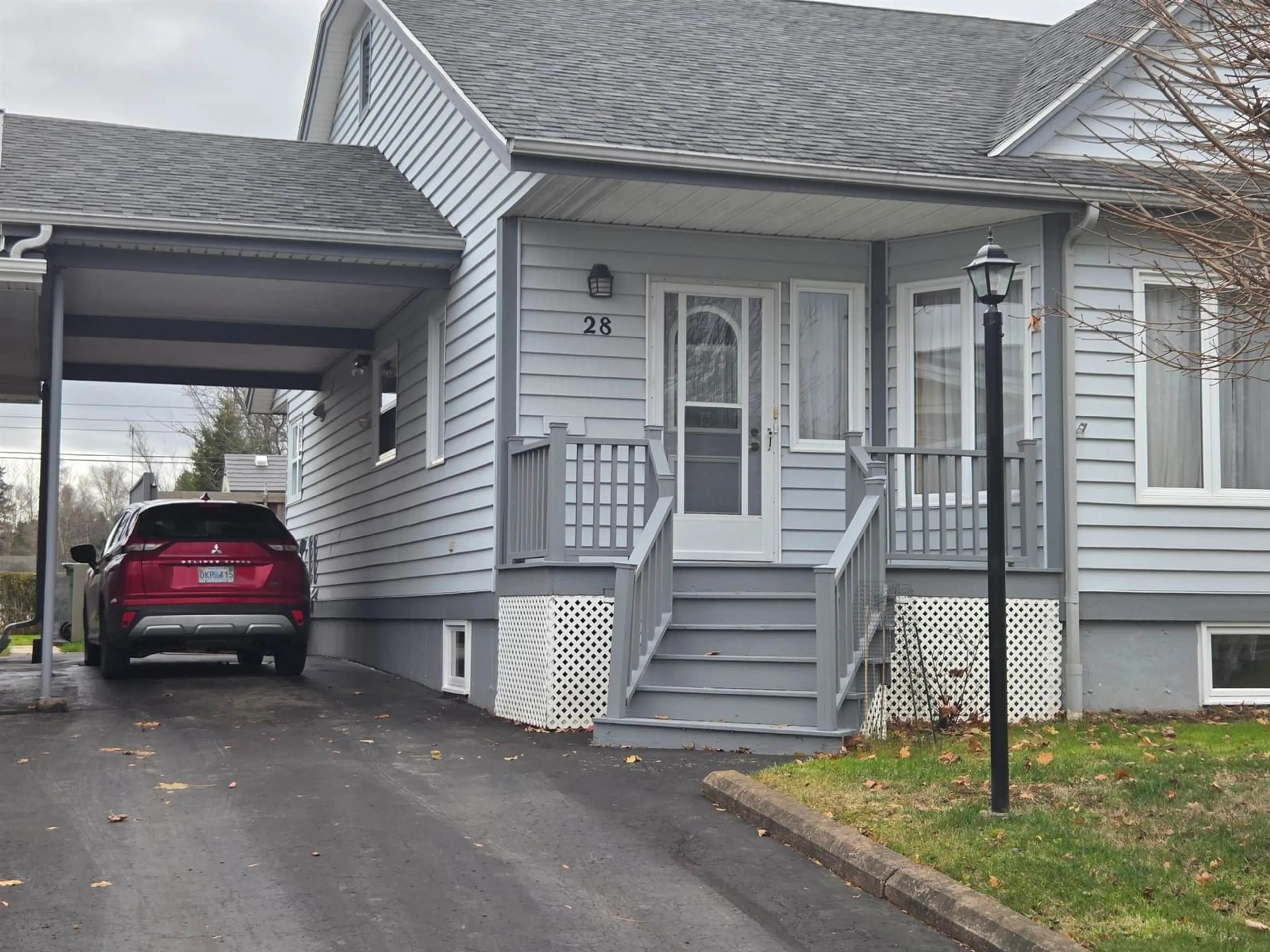 Home with vinyl exterior material, street for 28 Wellington Crt, Truro Nova Scotia B2N 6M9