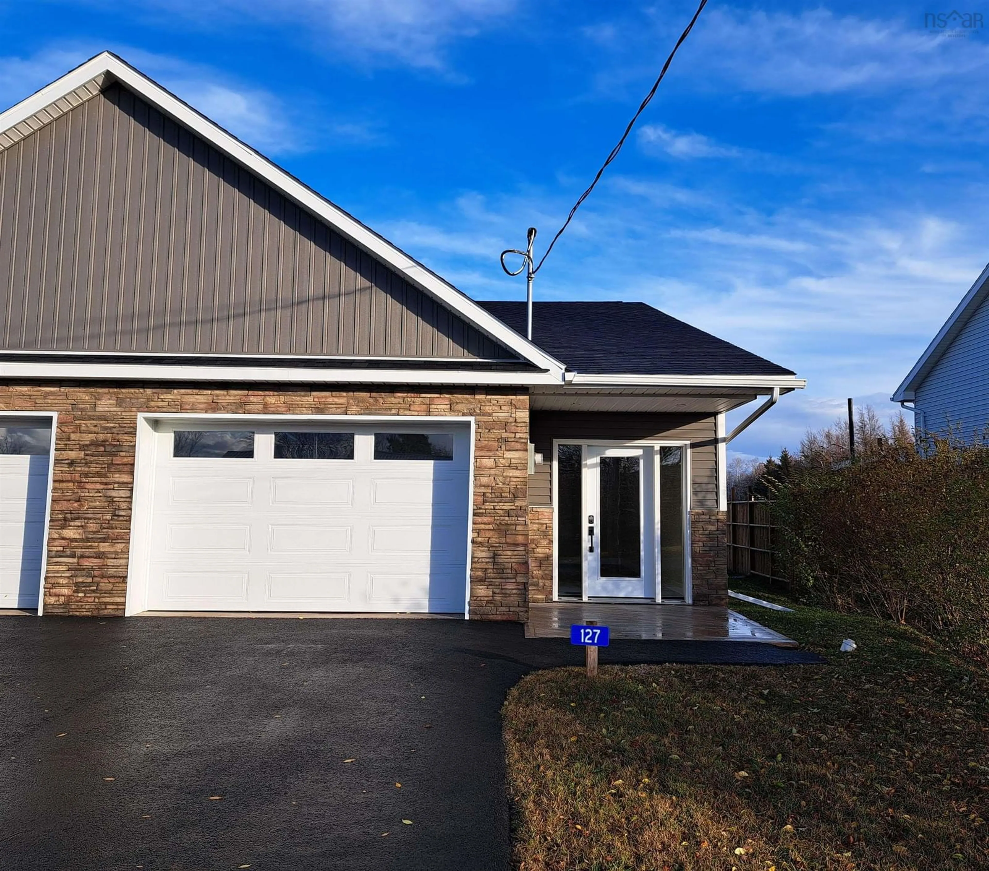 Home with vinyl exterior material, street for 127 Kent Rd, Lower Truro Nova Scotia B6L 1L2
