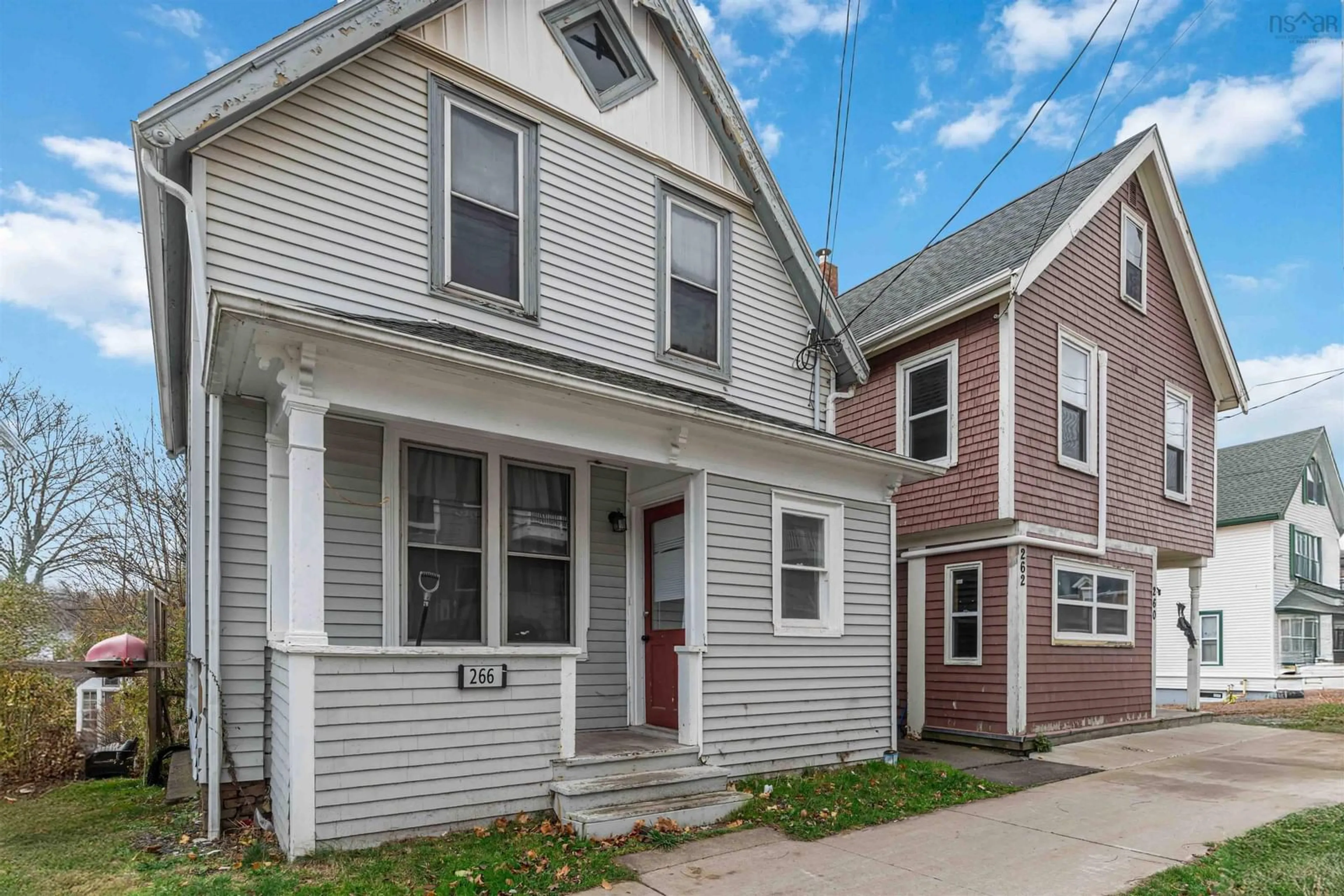 Home with vinyl exterior material, street for 260 Gerrish St, Windsor Nova Scotia B0N 2T0