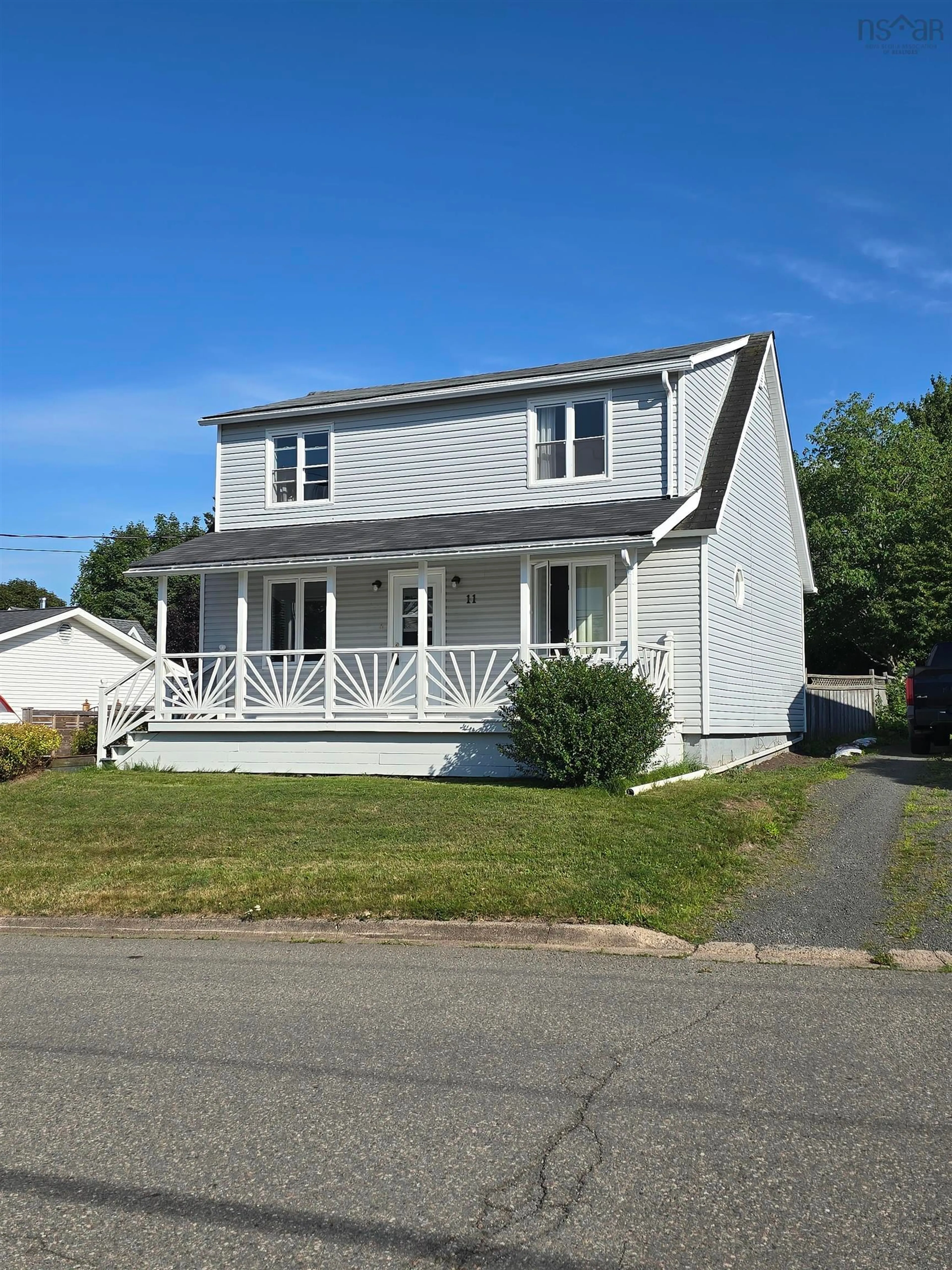 Home with vinyl exterior material, street for 11 Viewville Street, Antigonish Nova Scotia B2G 1E1