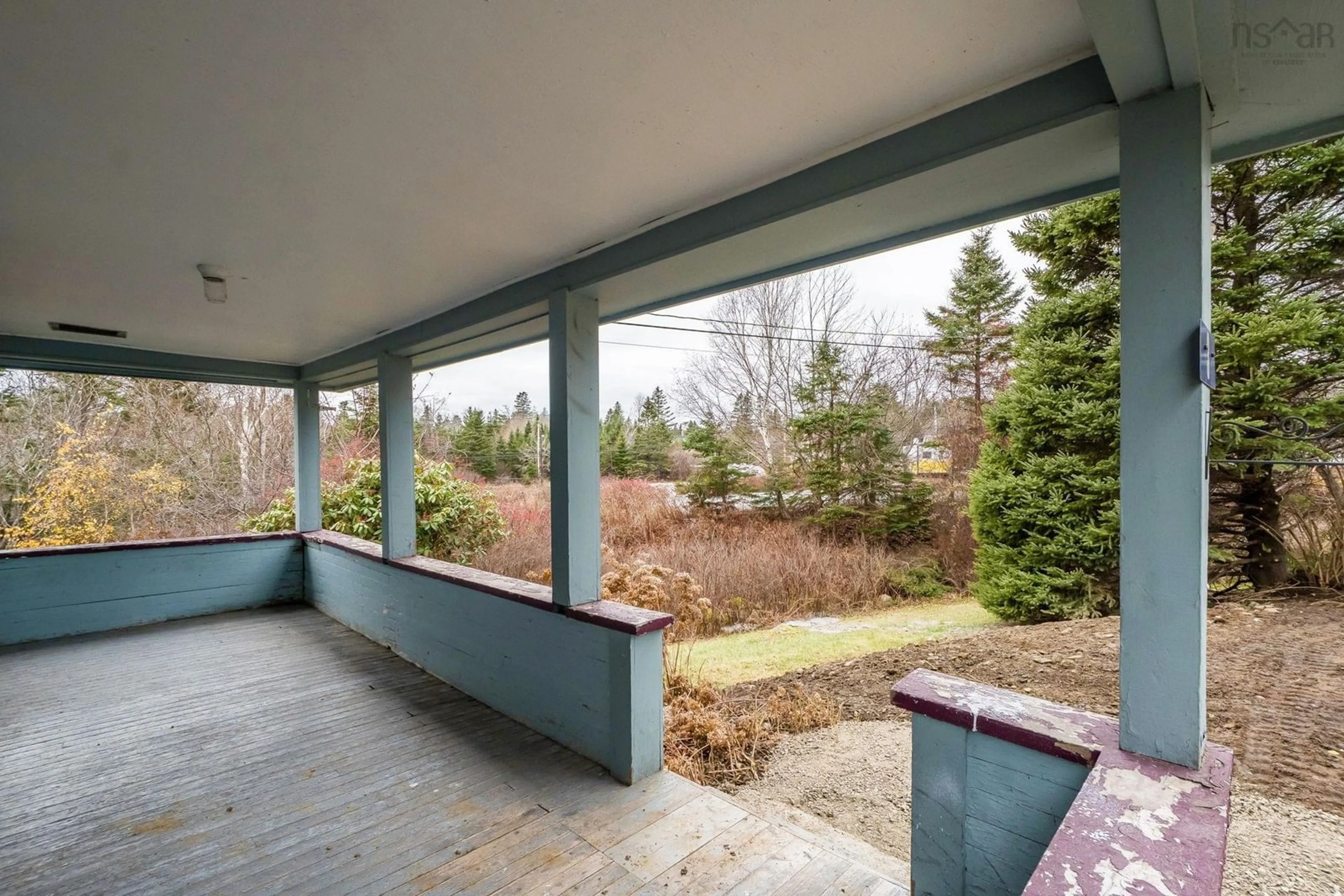 Patio, forest/trees view for 3 Keans Rd, Hubbards Nova Scotia B0J 1T0