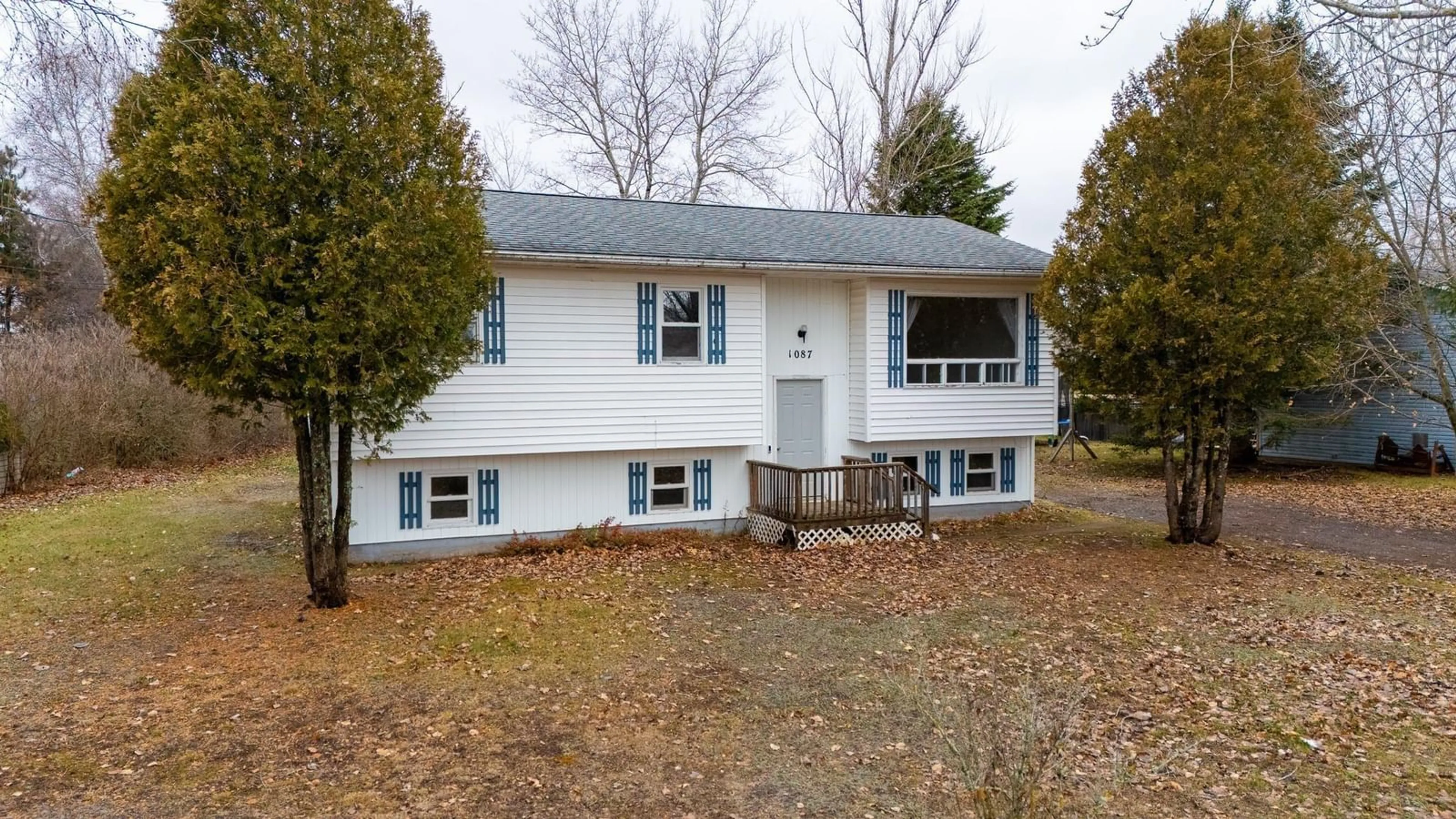 Home with vinyl exterior material, street for 1087 Morse Lane, Centreville Nova Scotia B0P 1J0