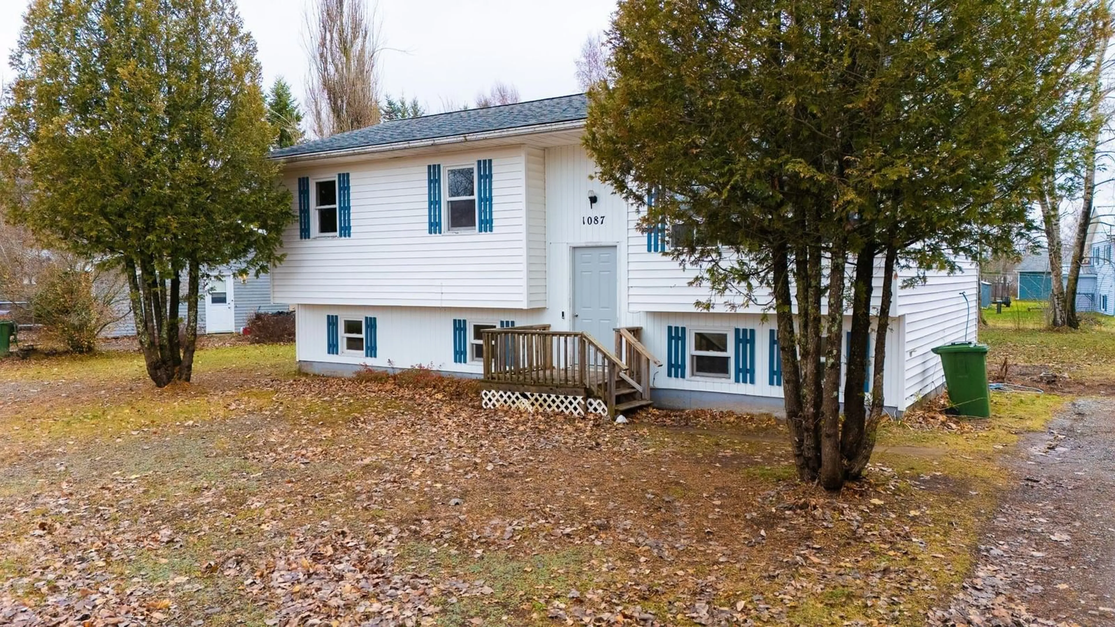 Home with vinyl exterior material, street for 1087 Morse Lane, Centreville Nova Scotia B0P 1J0