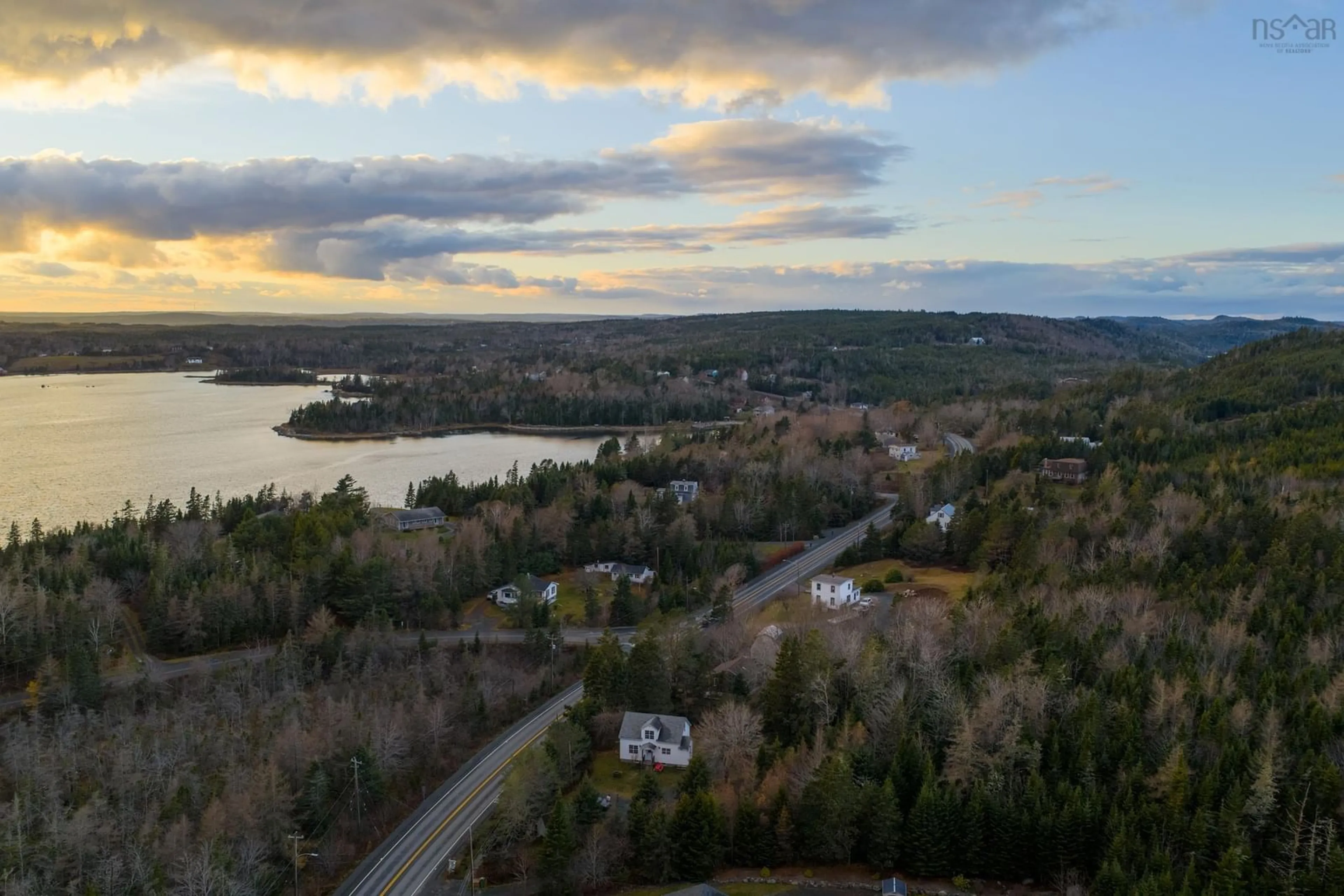 A pic from outside/outdoor area/front of a property/back of a property/a pic from drone, water/lake/river/ocean view for 9637 Highway, Head Of Jeddore Nova Scotia B0J 1P0