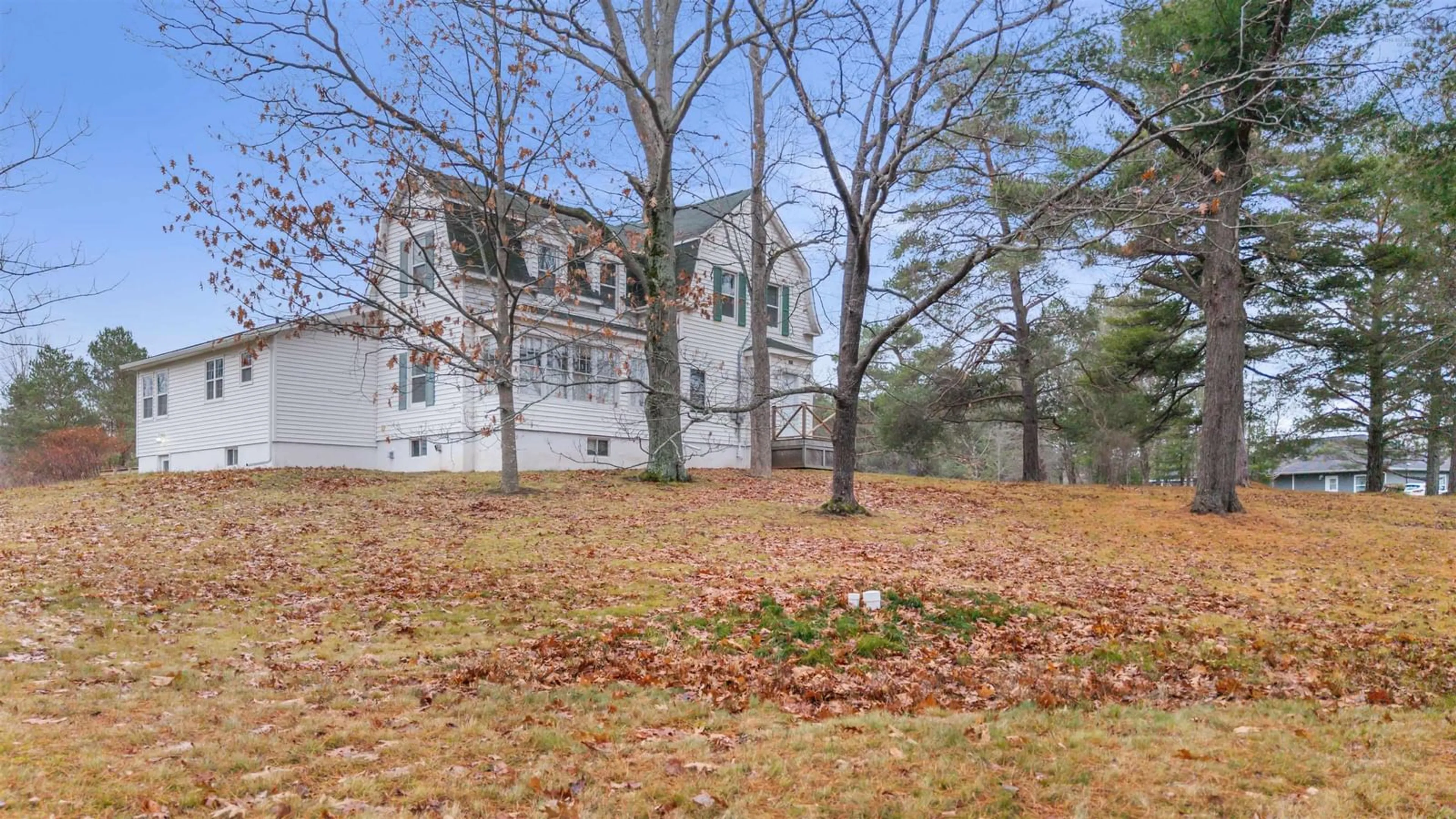 A pic from outside/outdoor area/front of a property/back of a property/a pic from drone, street for 1273 North Main St, Westville Nova Scotia B0K 2A0