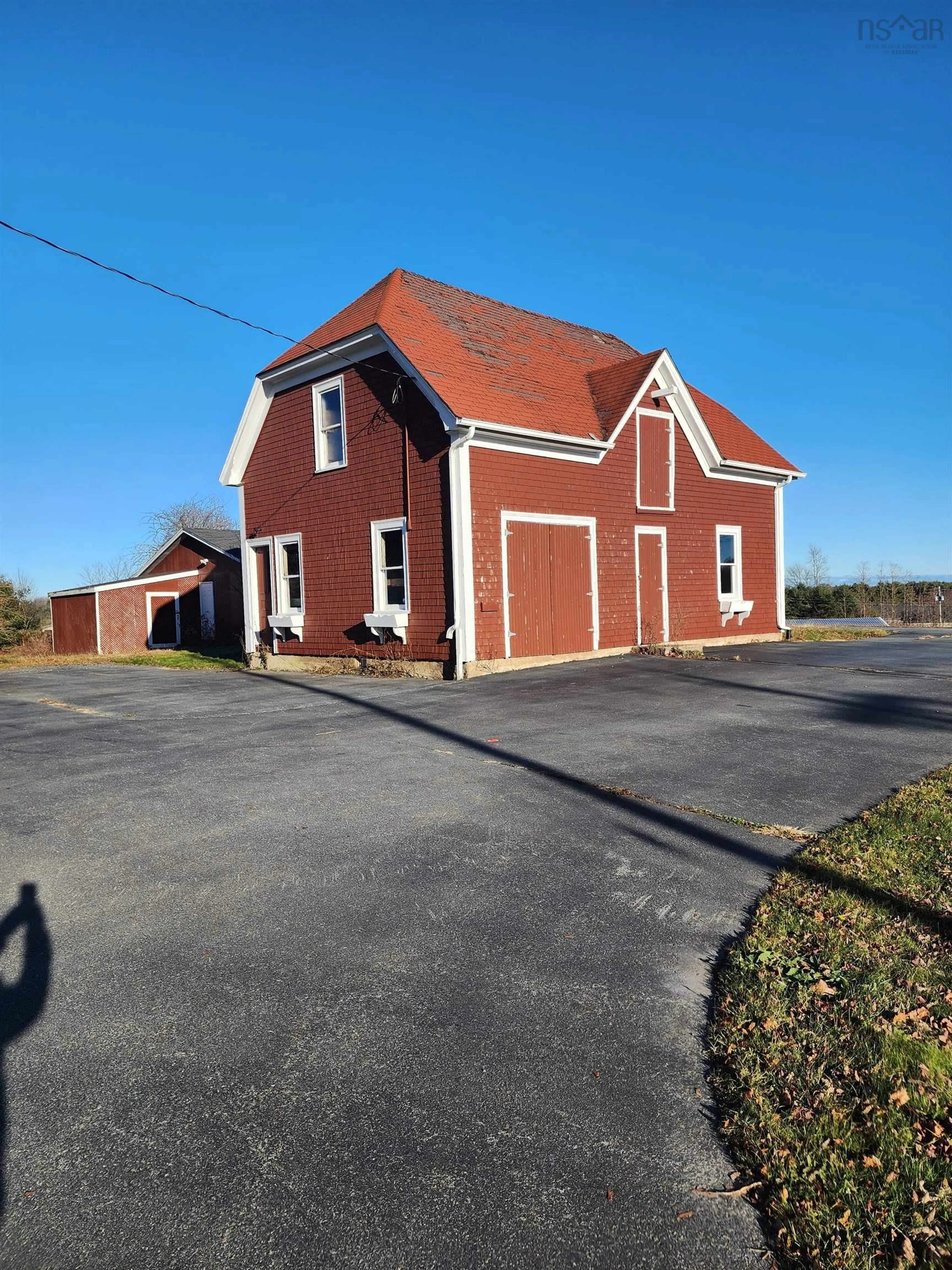 A pic from outside/outdoor area/front of a property/back of a property/a pic from drone, building for 2826 Hwy 325, Wileville Nova Scotia B4V 5G3