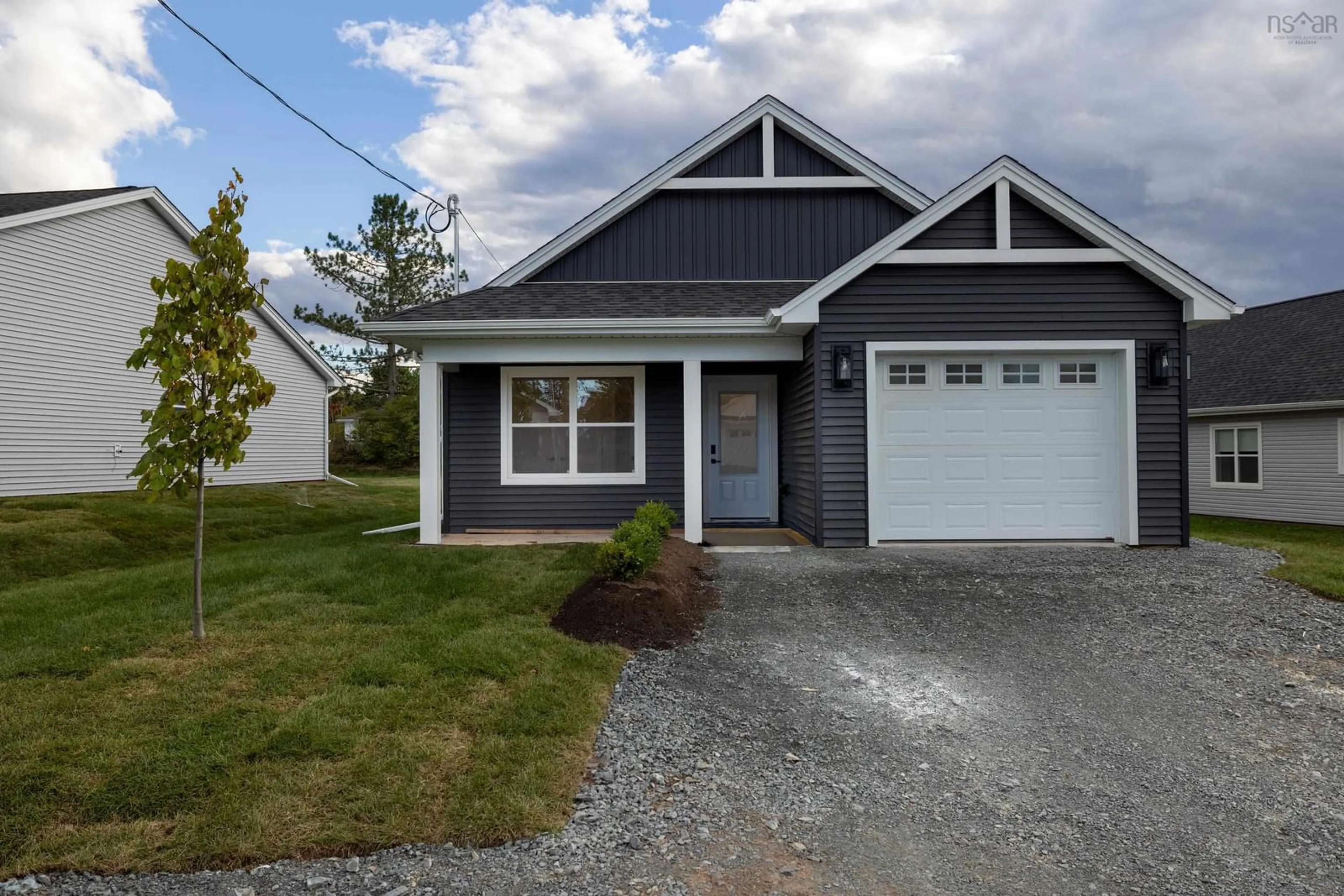 Home with vinyl exterior material, street for 60 Rubys Way, Stewiacke Nova Scotia B0N 2J0