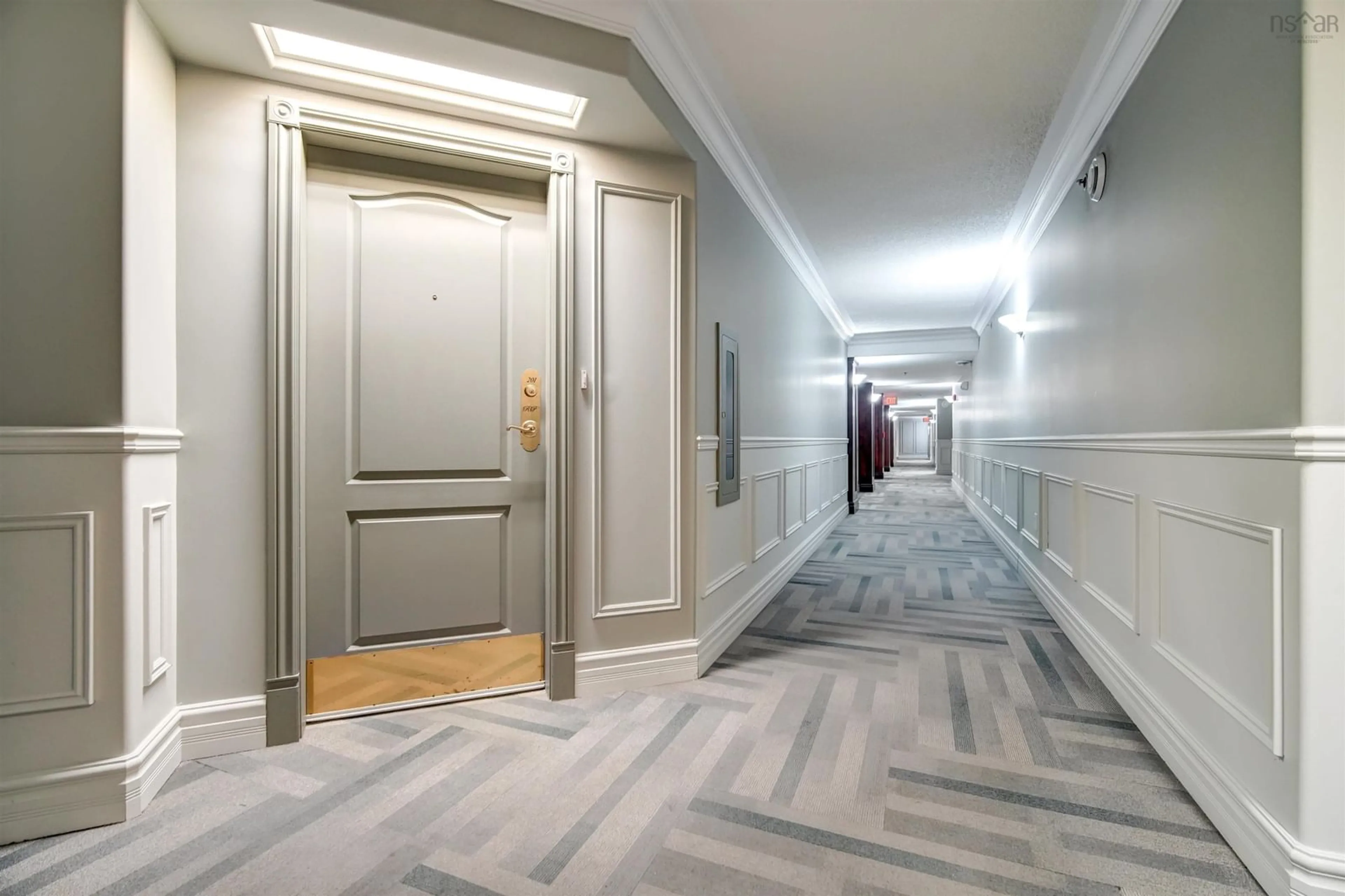 Indoor foyer for 40 Regency Park Dr #201, Halifax Nova Scotia B3S 1L4