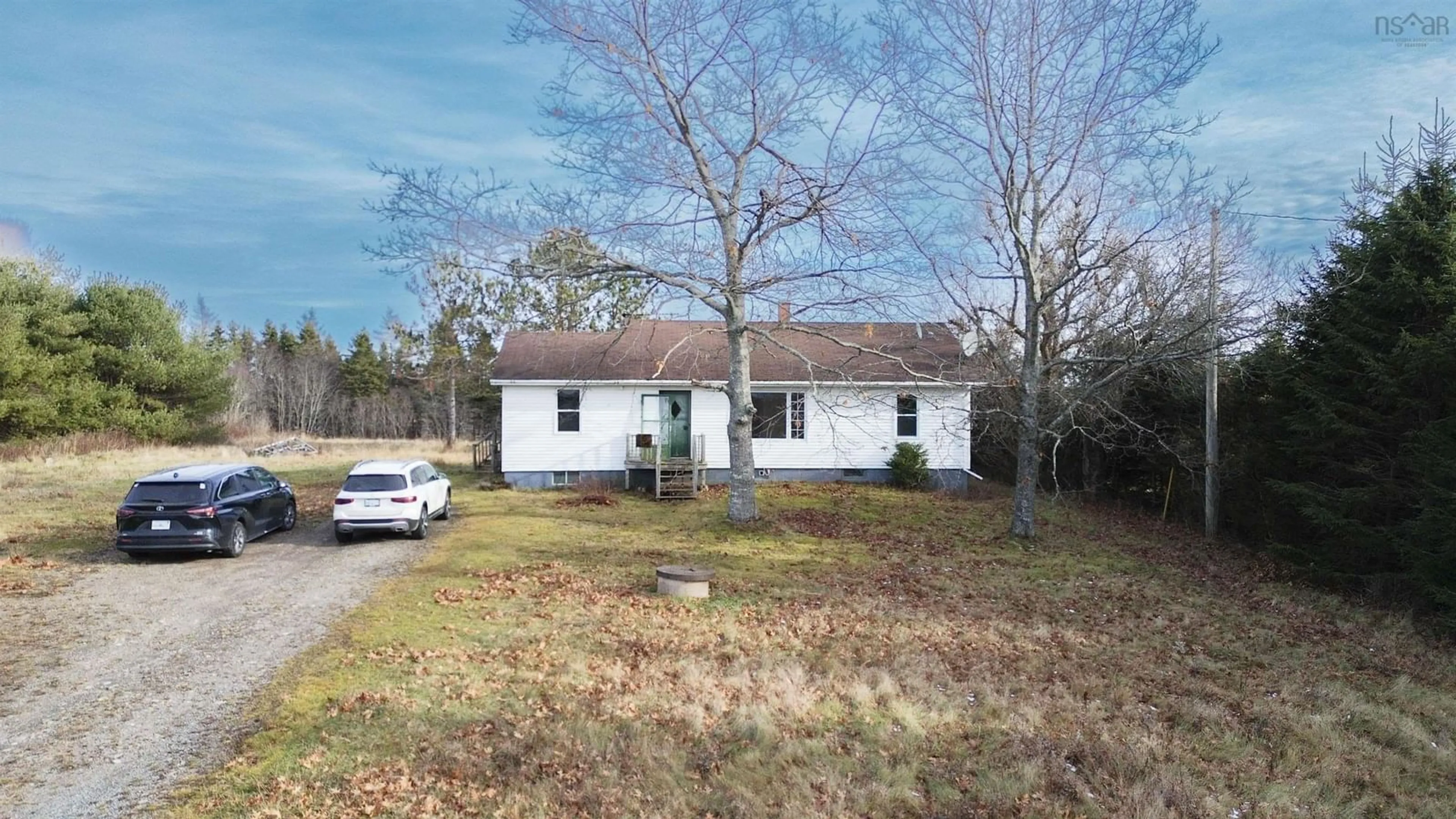 A pic from outside/outdoor area/front of a property/back of a property/a pic from drone, street for 4343 Highway 289, Otter Brook Nova Scotia B0N 2P0