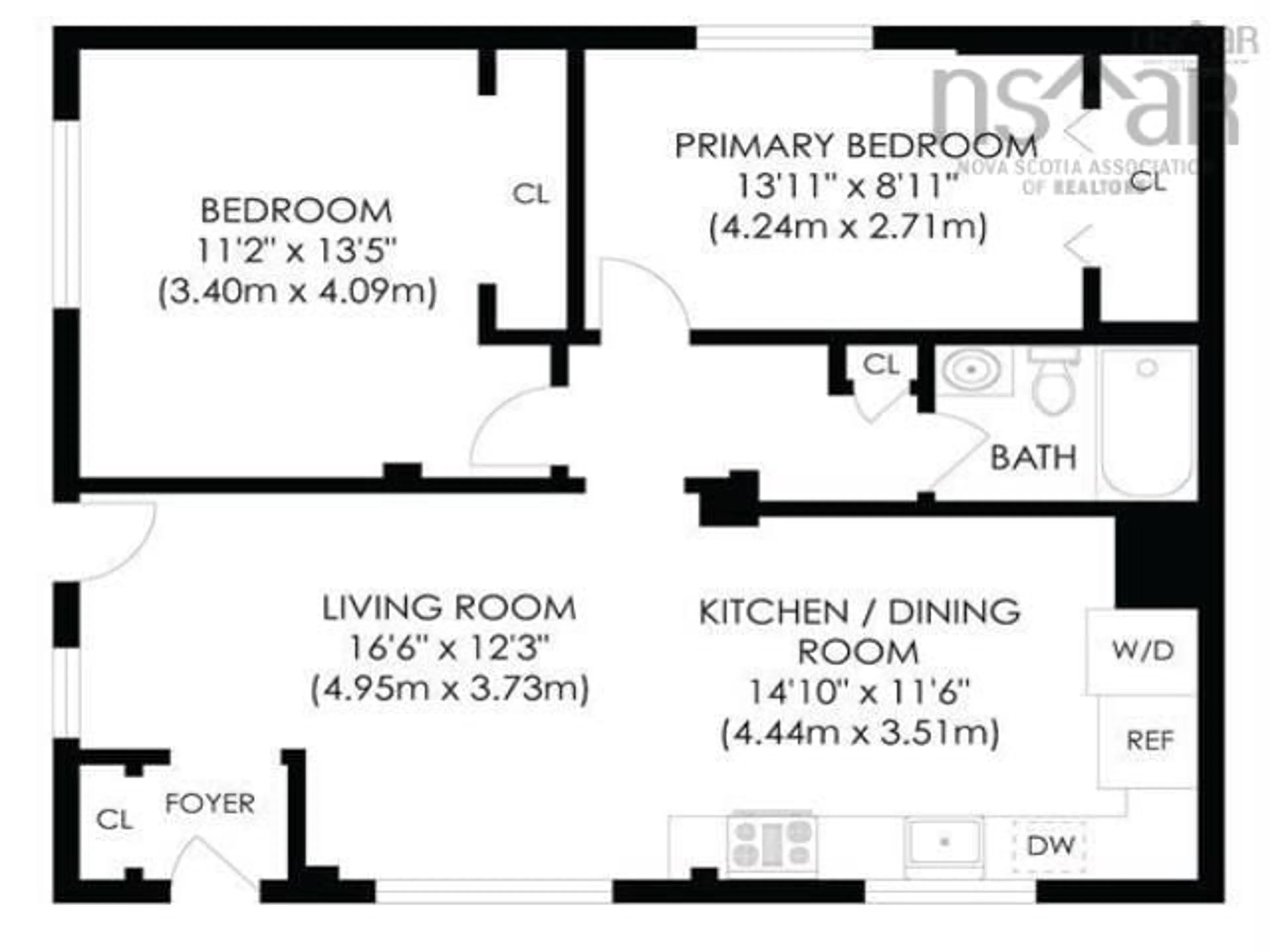 Floor plan for 3176 Stanford St, Halifax Nova Scotia B3L 4E1