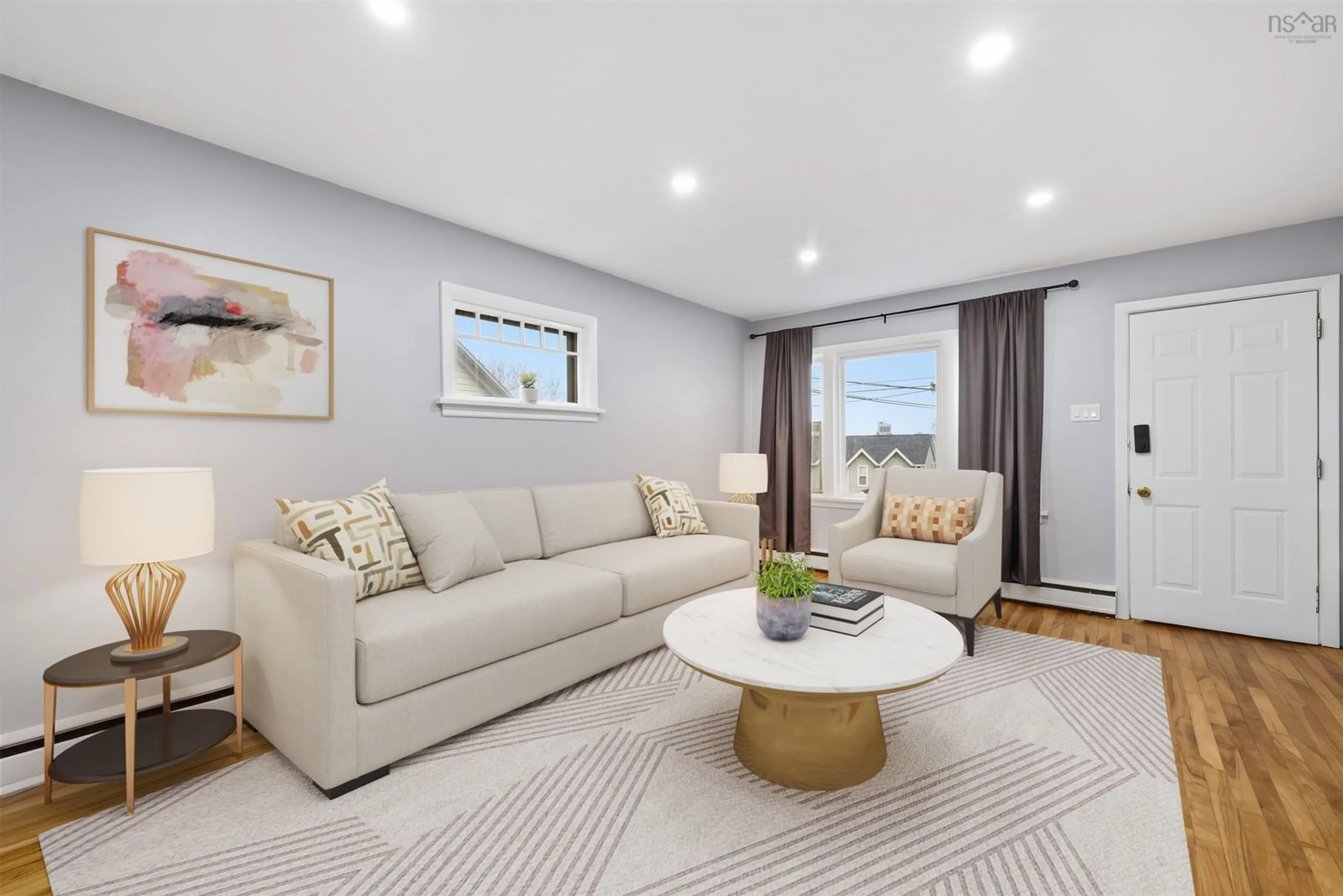 Living room with furniture, unknown for 3176 Stanford St, Halifax Nova Scotia B3L 4E1