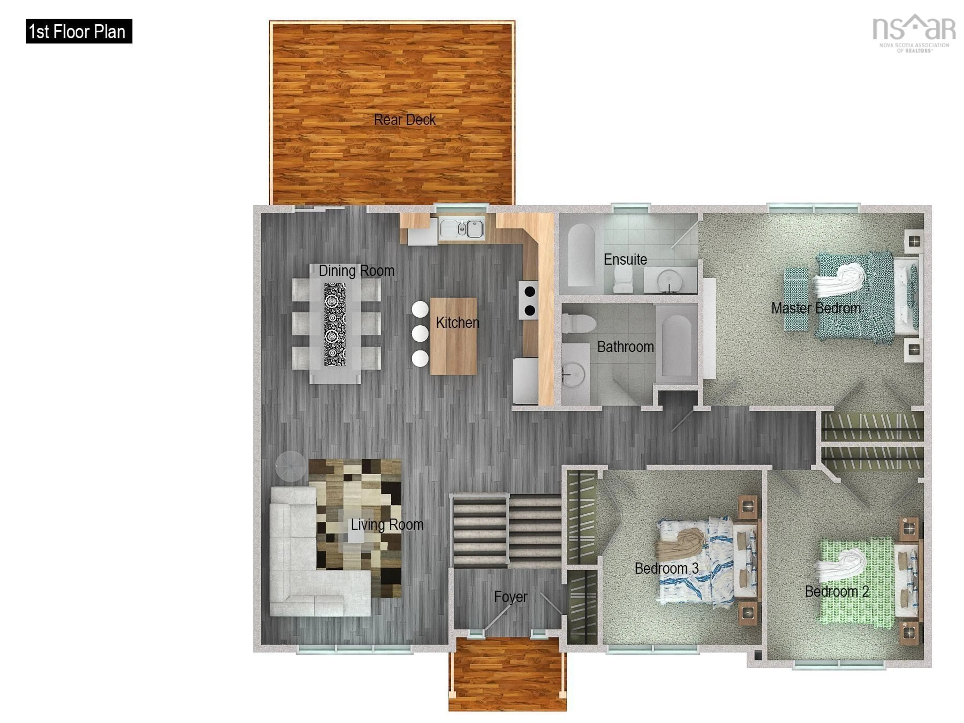 Floor plan for Yeaholm Way #LOT 316, Brookside Nova Scotia B3T 2K6