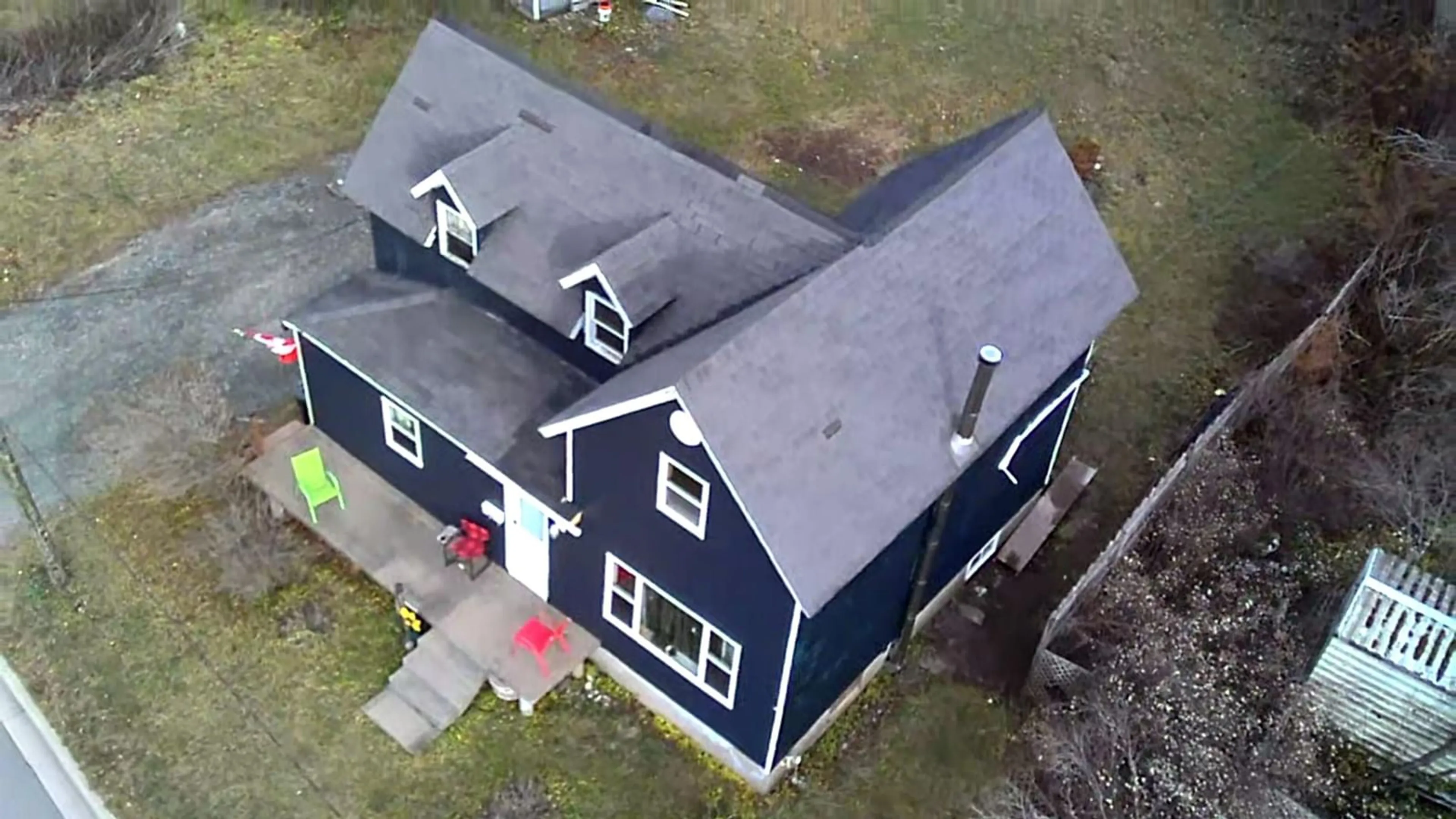 A pic from outside/outdoor area/front of a property/back of a property/a pic from drone, building for 66 Macleod St, Sydney Nova Scotia B1N 1B3