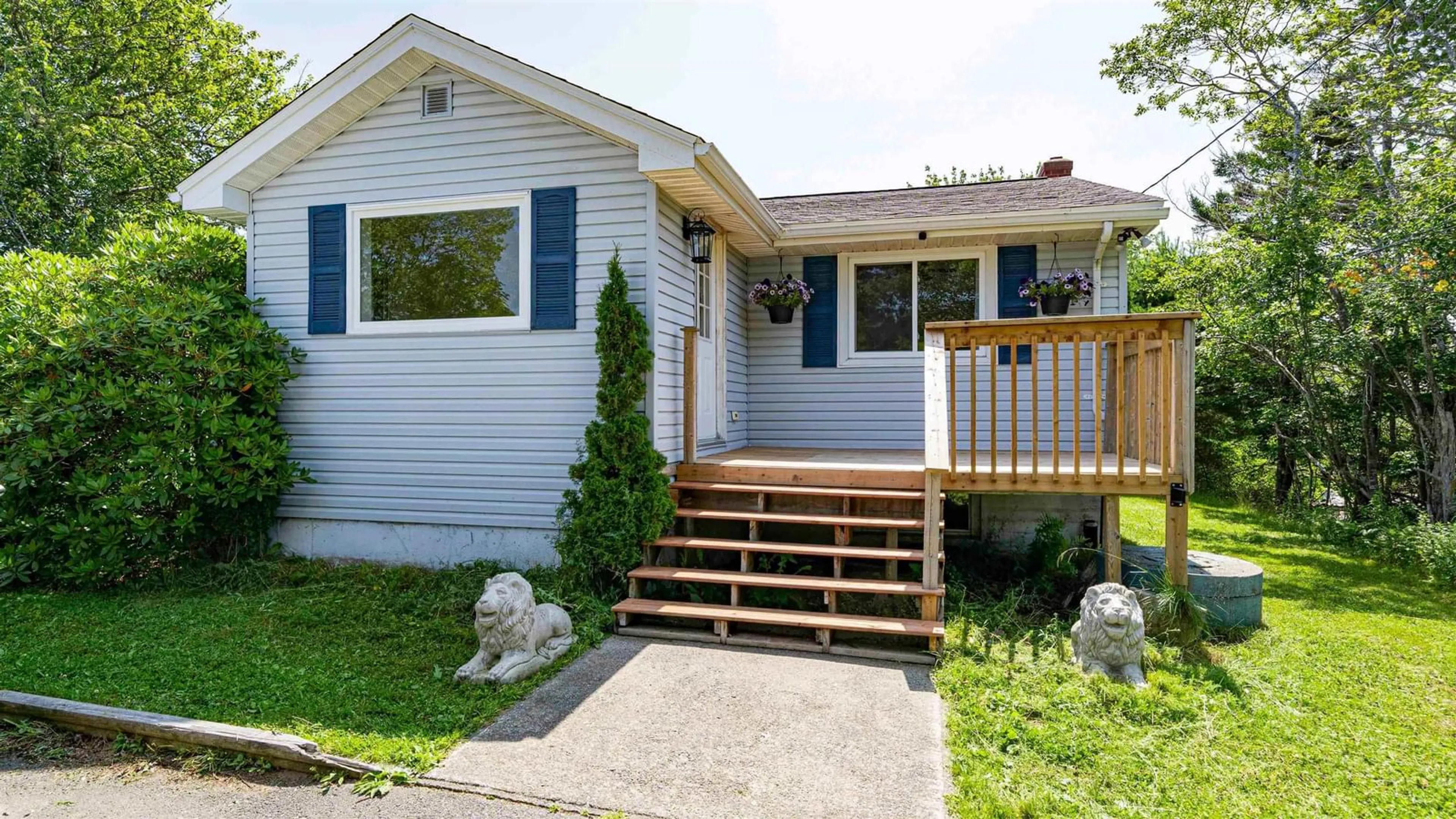 Home with vinyl exterior material, street for 4526 Prospect Rd, Bayside Nova Scotia B3Z 1L7