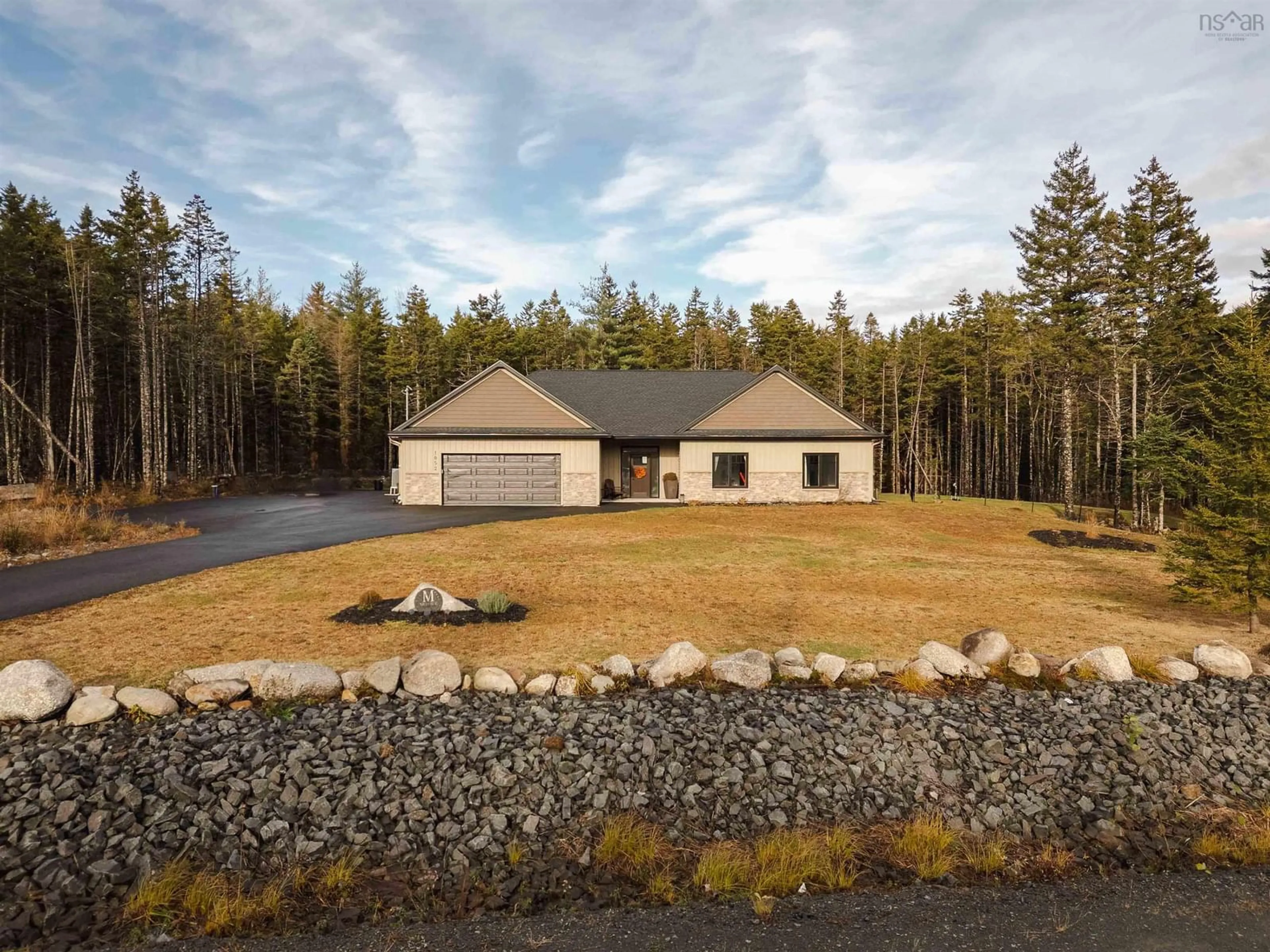 A pic from outside/outdoor area/front of a property/back of a property/a pic from drone, unknown for 1052 Voyageur Way, Hammonds Plains Nova Scotia B4B 0N6