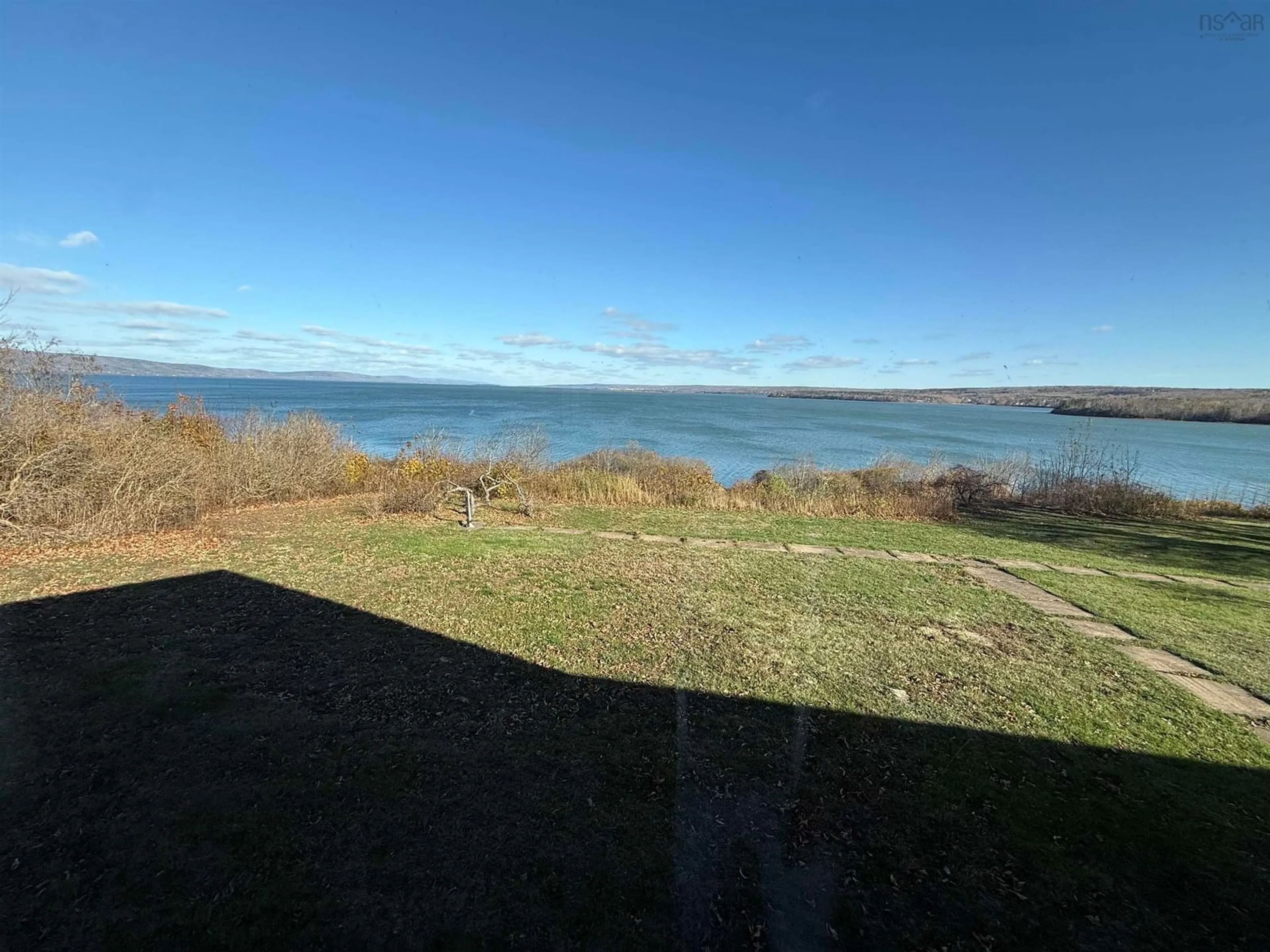 A pic from outside/outdoor area/front of a property/back of a property/a pic from drone, water/lake/river/ocean view for 42 Montague Row, Digby Nova Scotia B0V 1A0