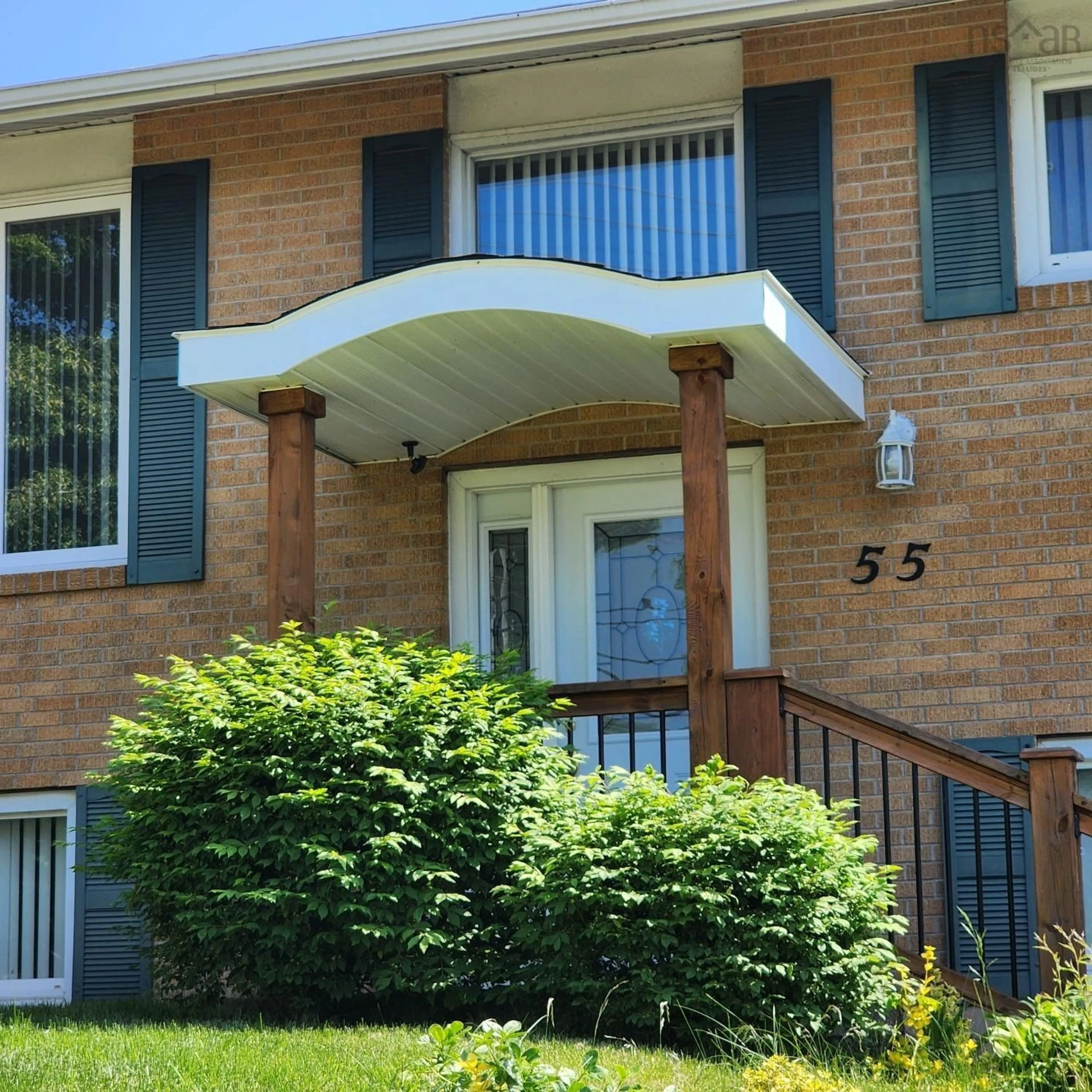 Home with brick exterior material, street for 55 Oakmount Dr, Bedford Nova Scotia B4A 2W1